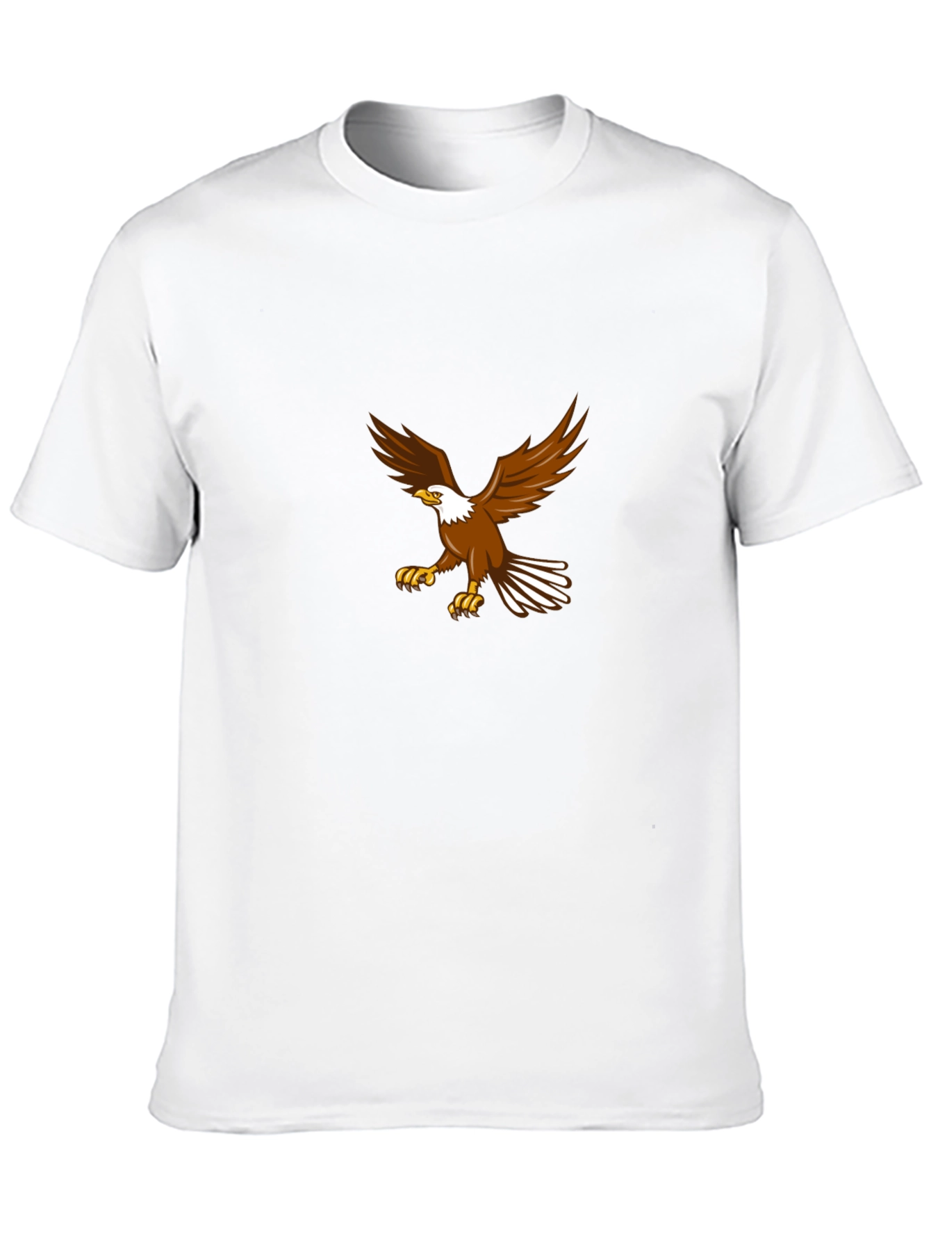 Eagle Graphic Black T-Shirt - Mens Casual Tee