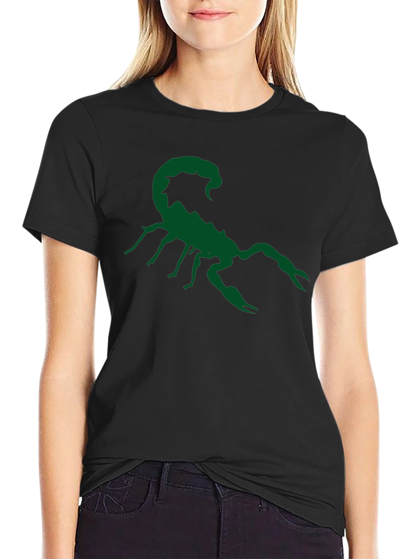 Scorpion Graphic Black T-Shirt - Mens