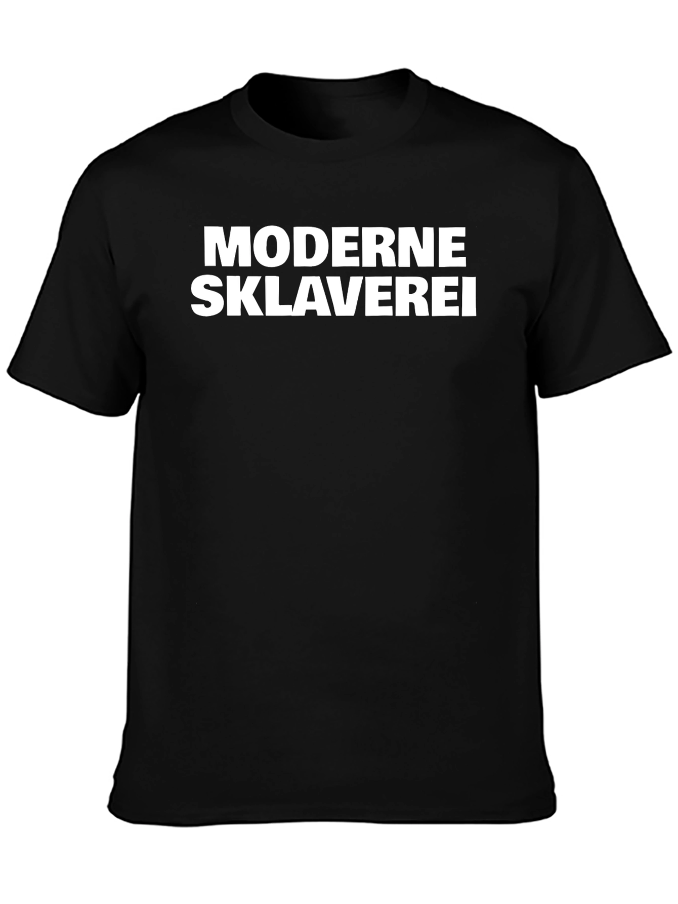 Modern Slavery Graphic Tee - Bold Statement Shirt