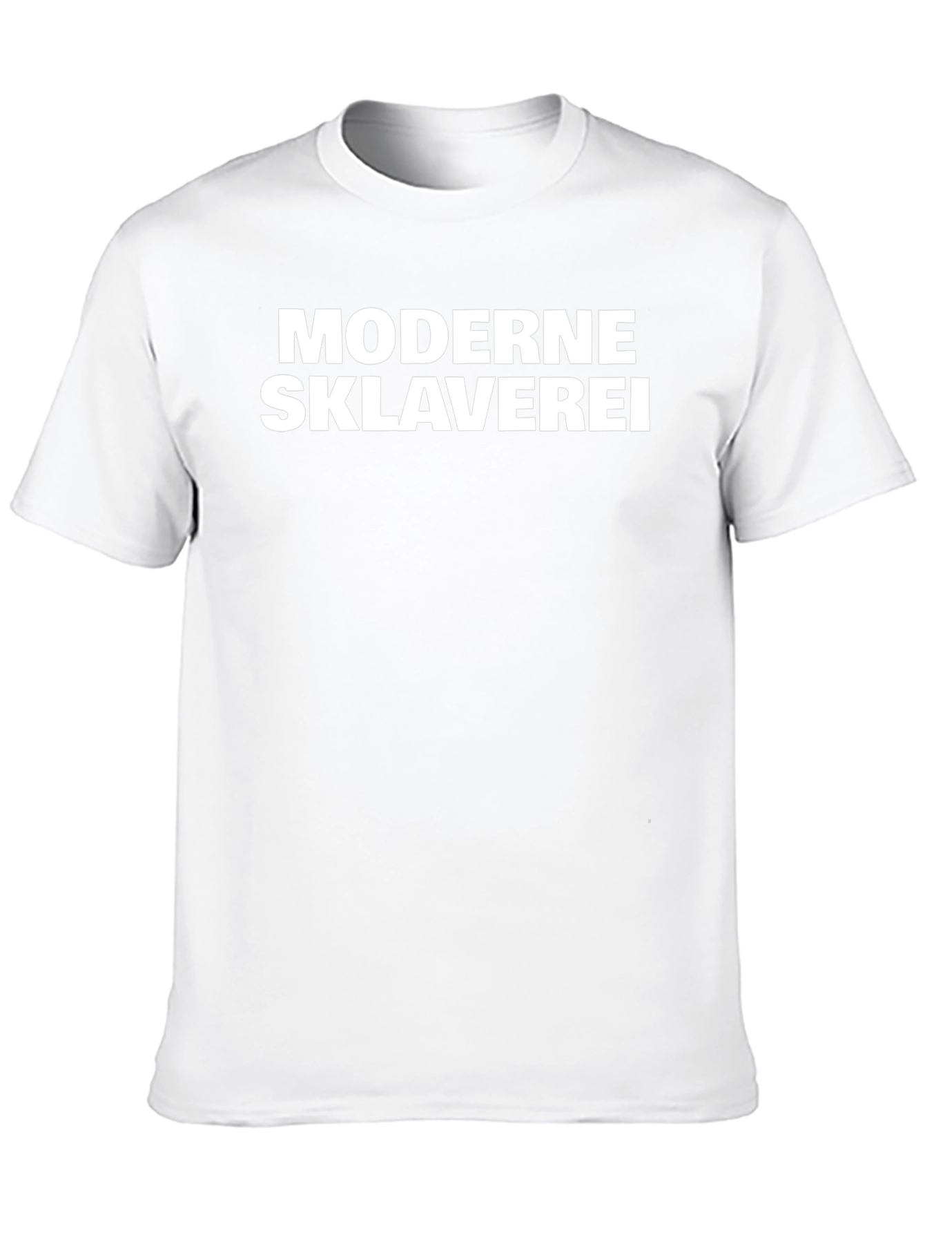 Modern Slavery Graphic Tee - Bold Statement Shirt