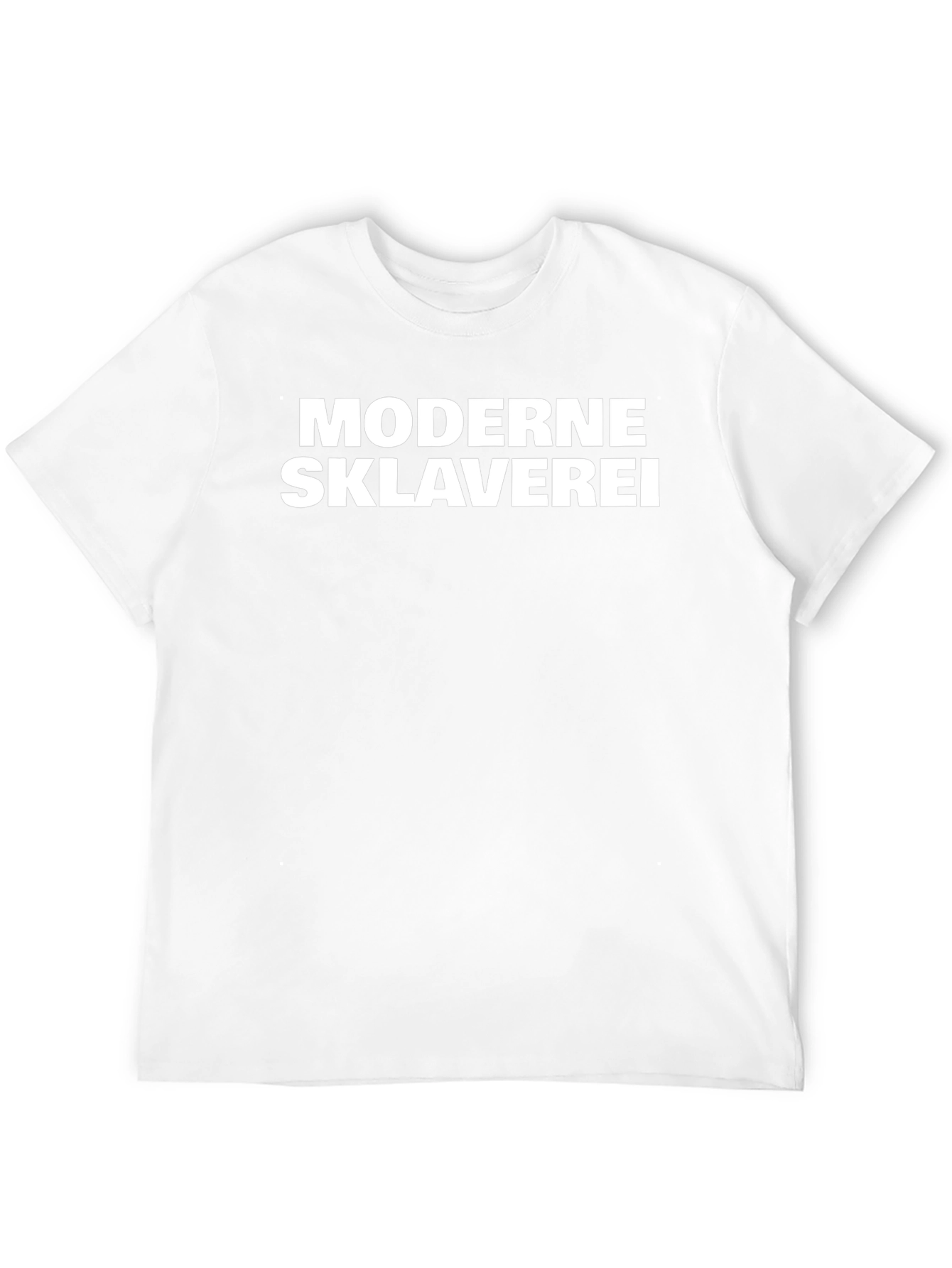 Modern Slavery Graphic Tee - Bold Statement Shirt