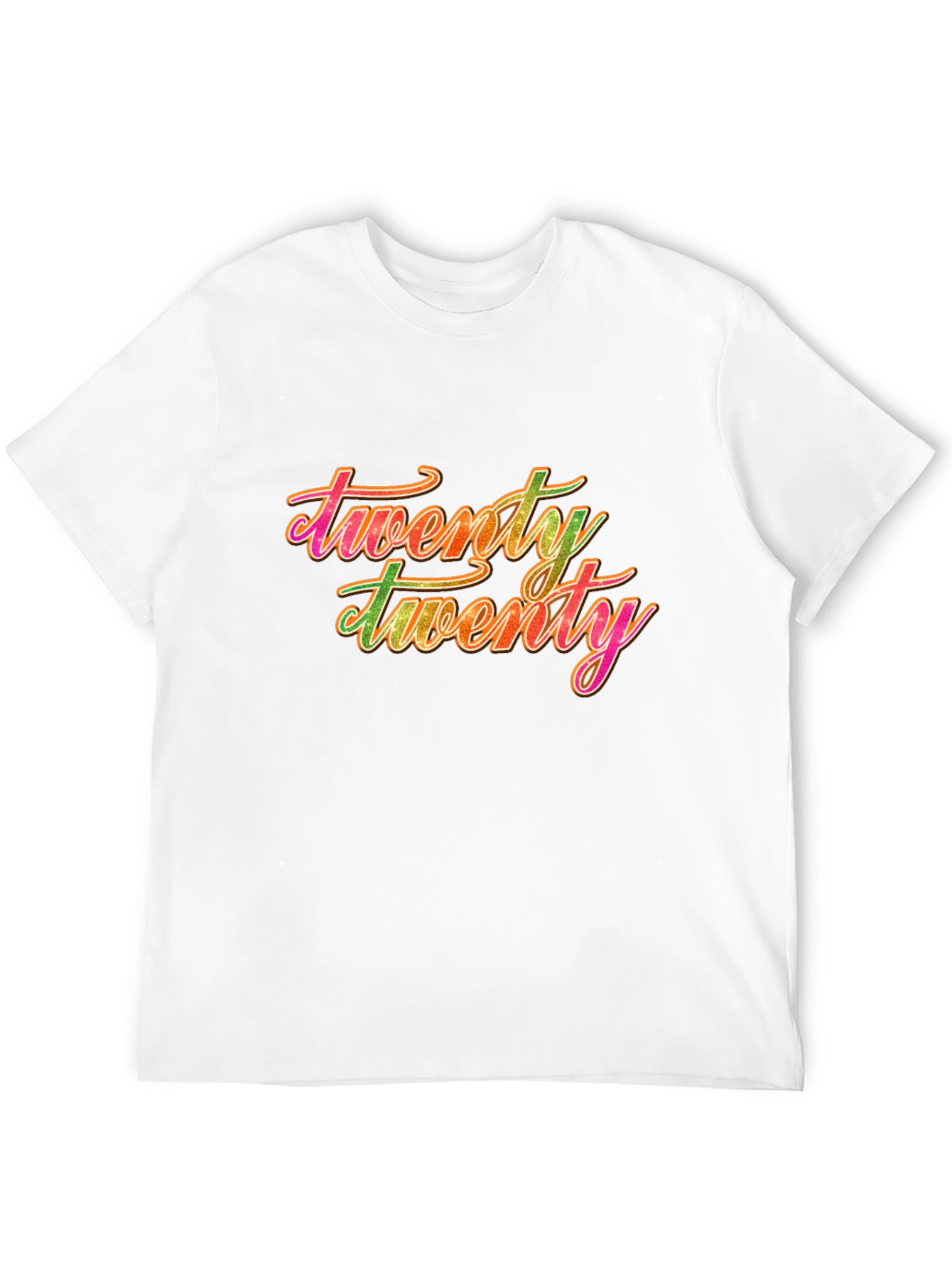 Twenty Twenty Graphic Tee - Black Casual T-Shirt