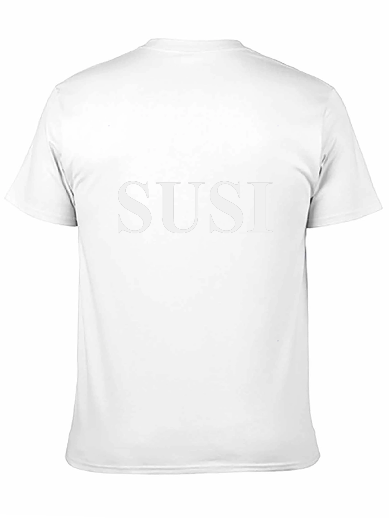 SUSI Tee - Classic Black Cotton T-Shirt