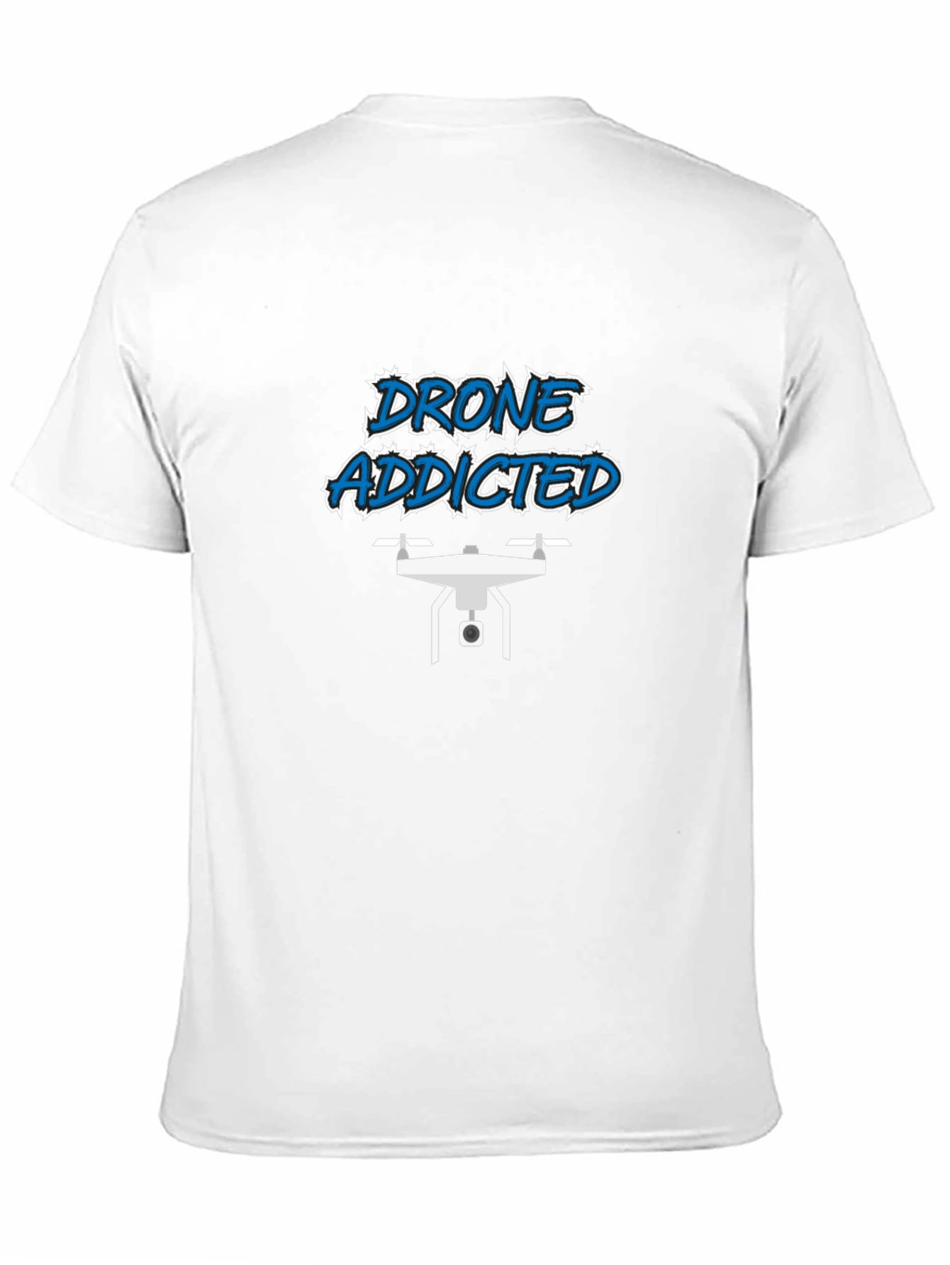 Drone Addicted Black T-Shirt
