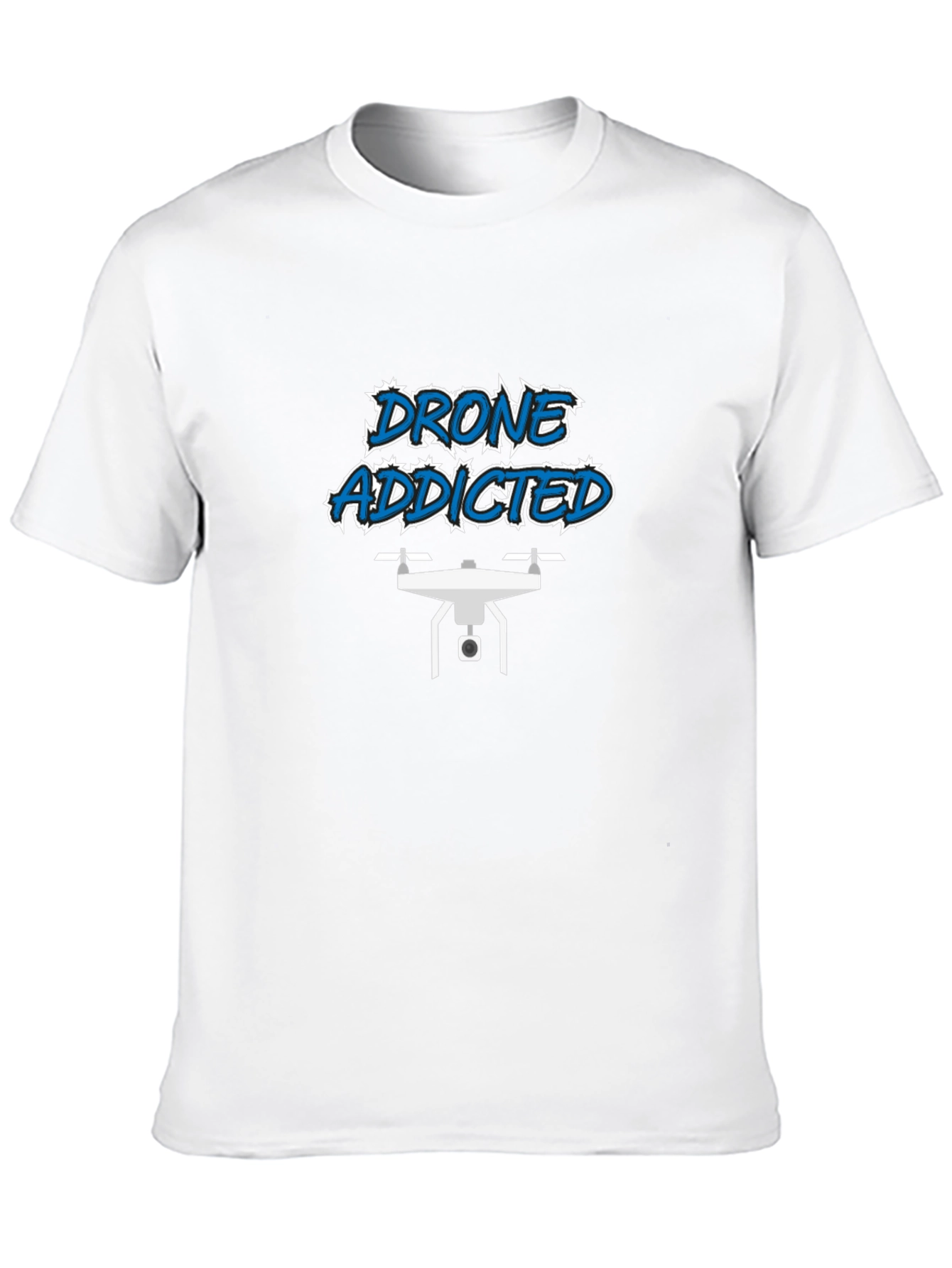 Drone Addicted Black T-Shirt