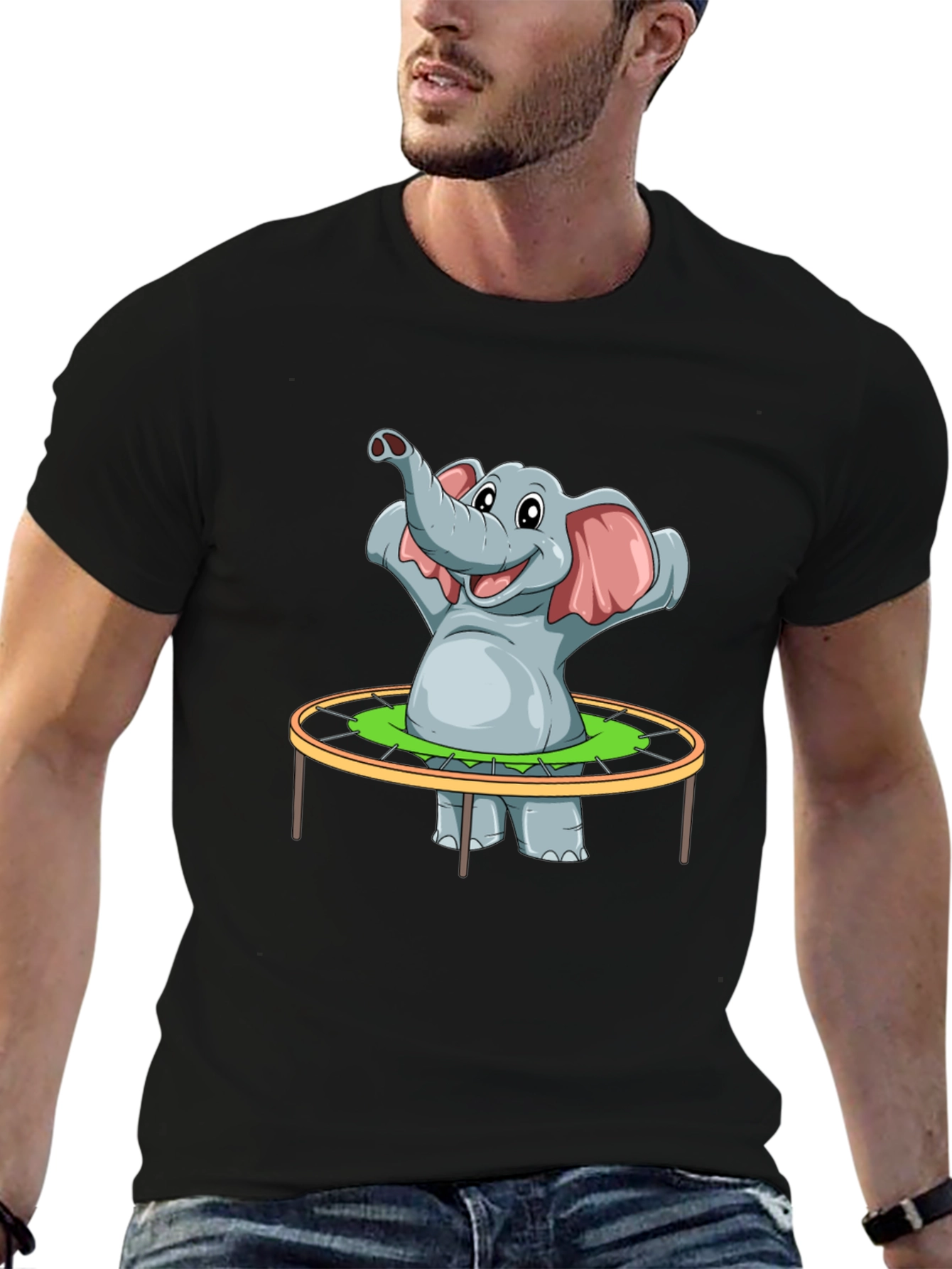 Elephant Trampoline T-Shirt