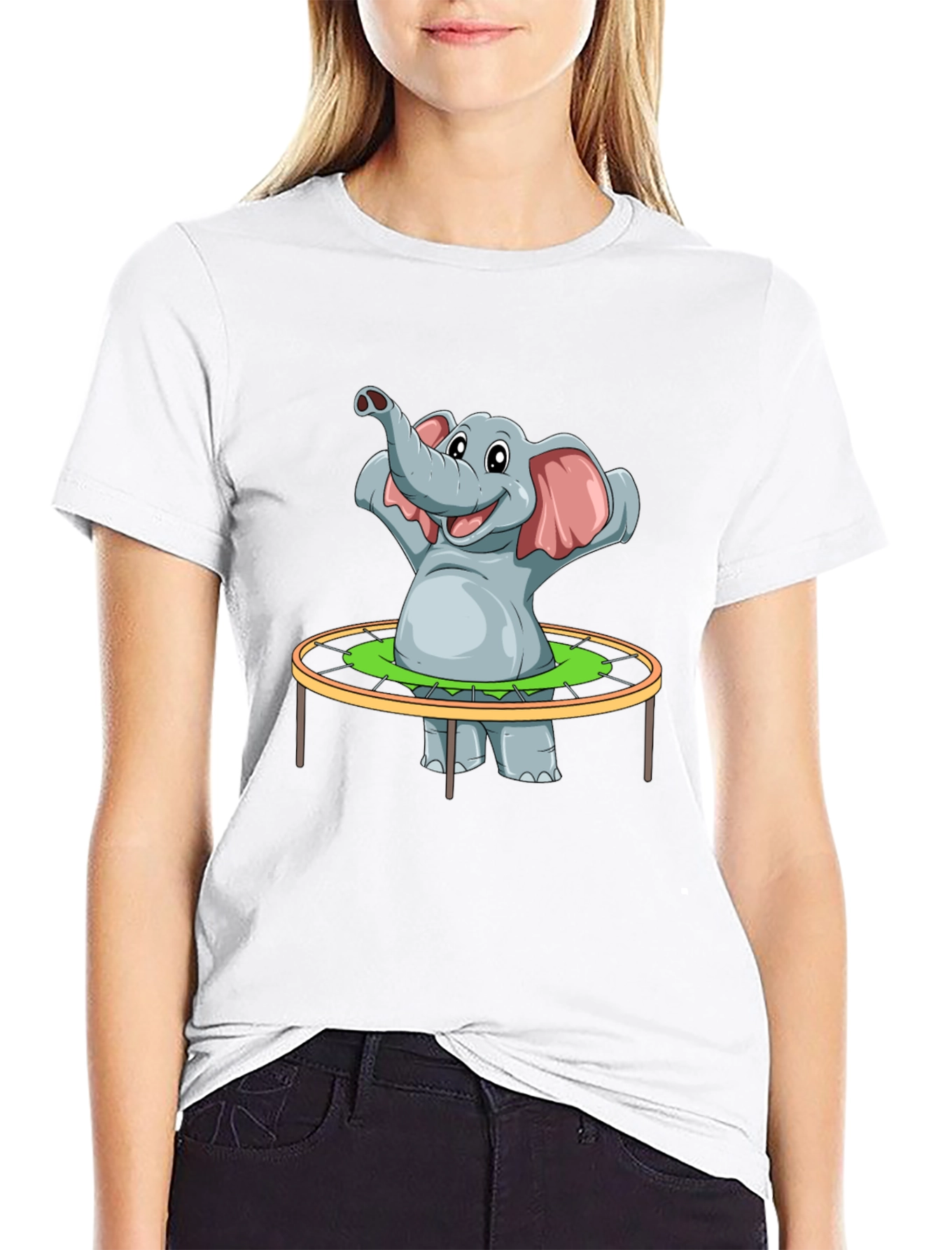 Elephant Trampoline T-Shirt