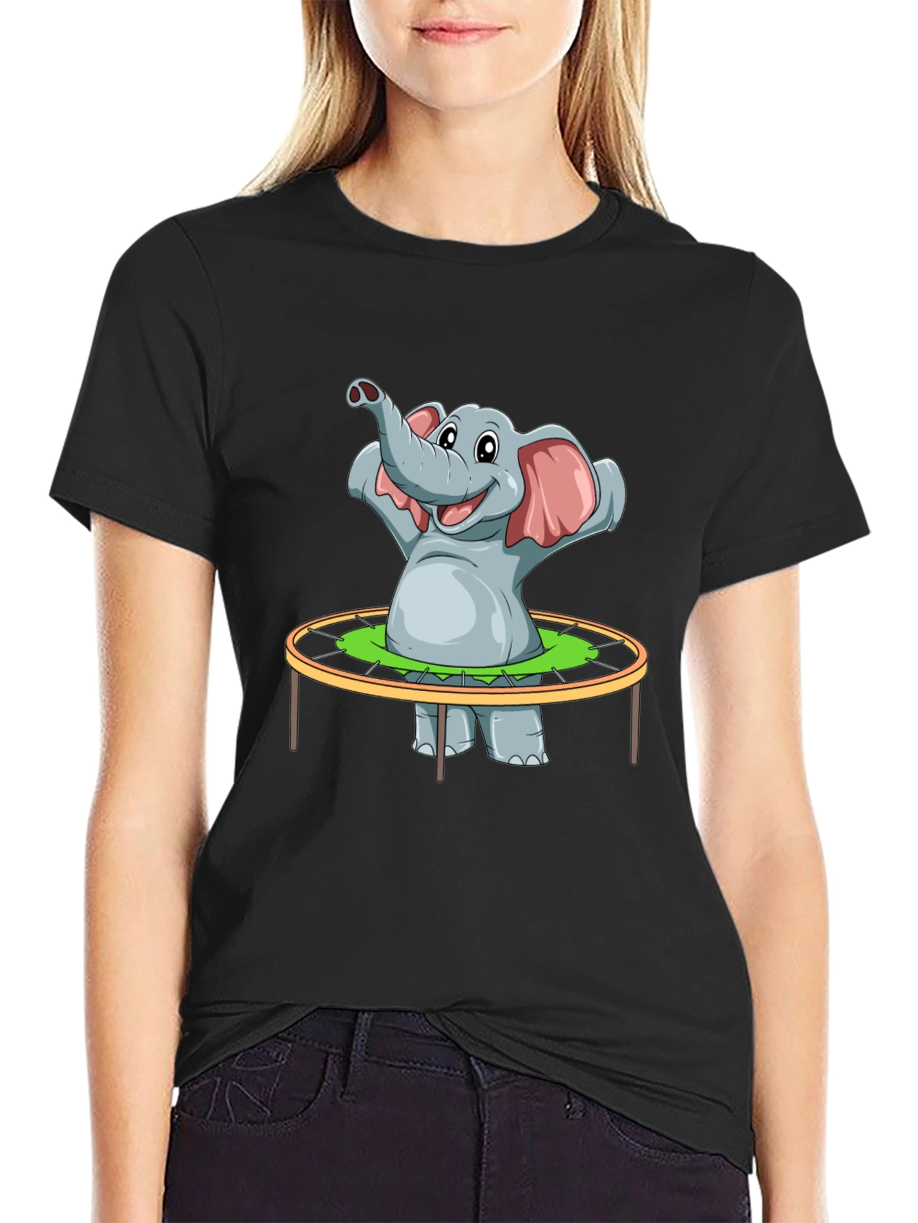 Elephant Trampoline T-Shirt