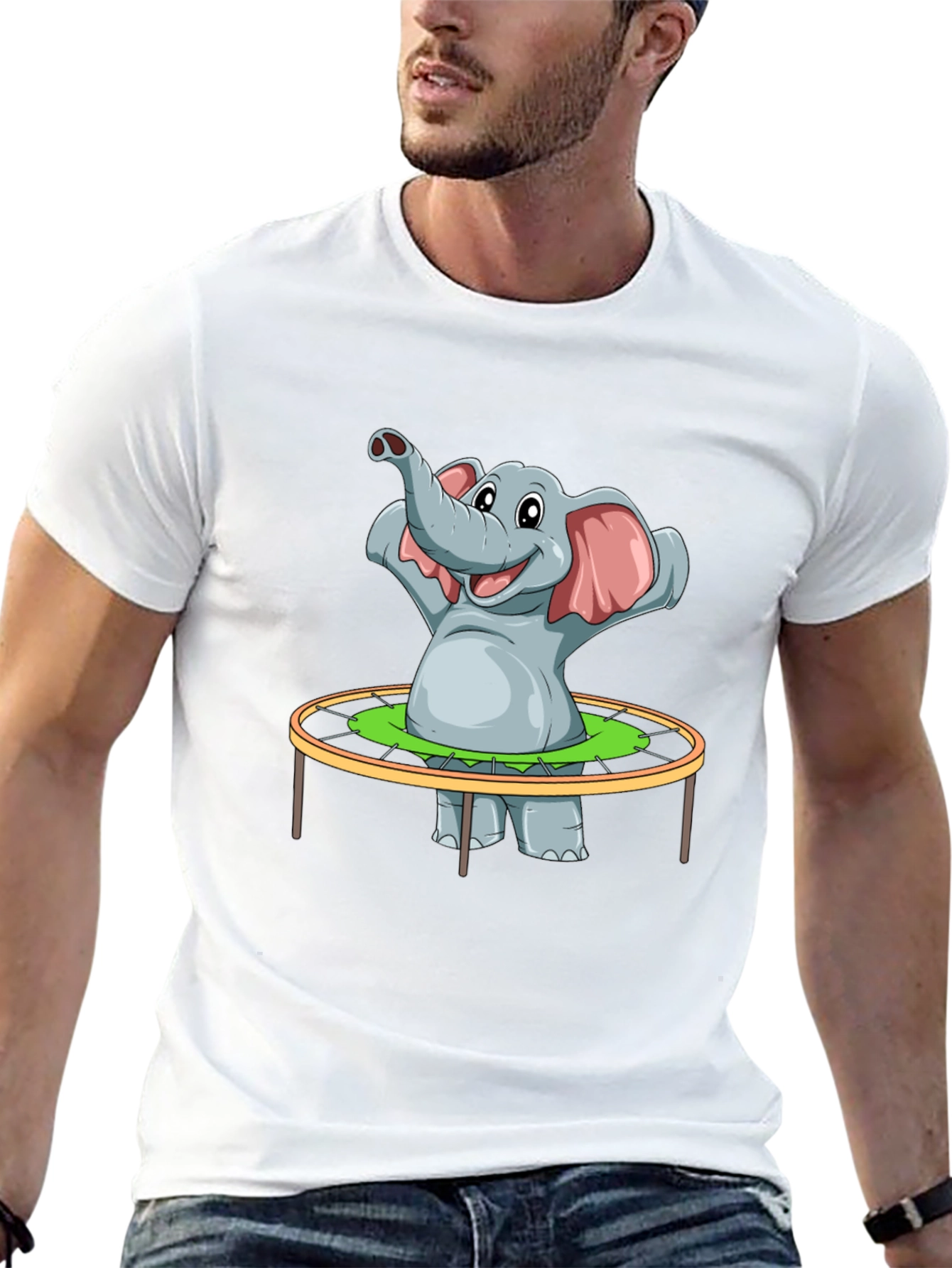 Elephant Trampoline T-Shirt