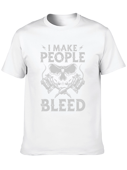 I Make People Bleed Tattoo Artist T-Shirt