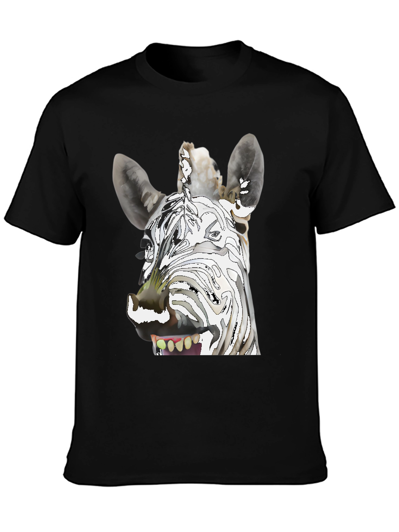 Zebra Graphic T-Shirt - Unique & Fun Design