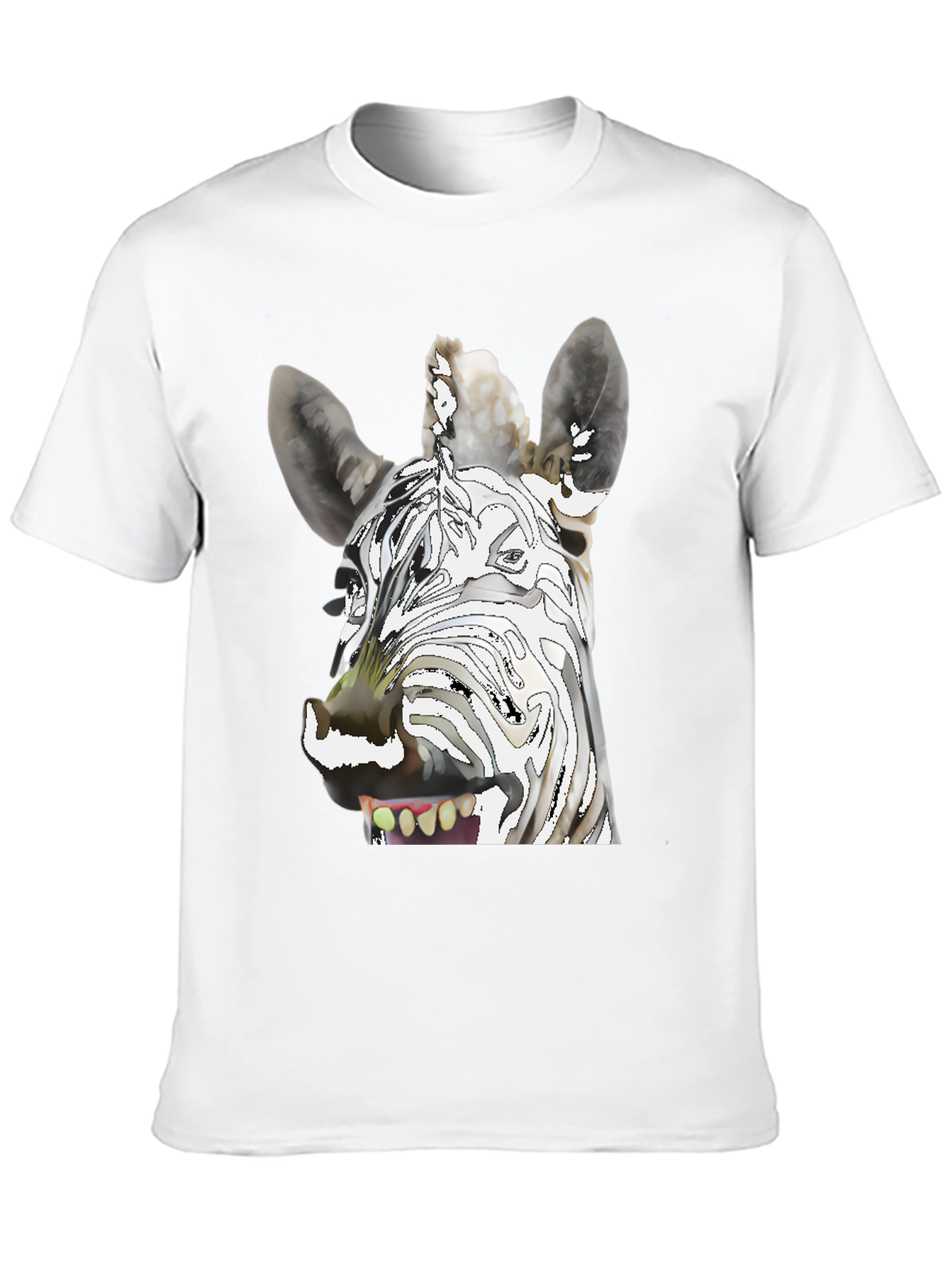 Zebra Graphic T-Shirt - Unique & Fun Design