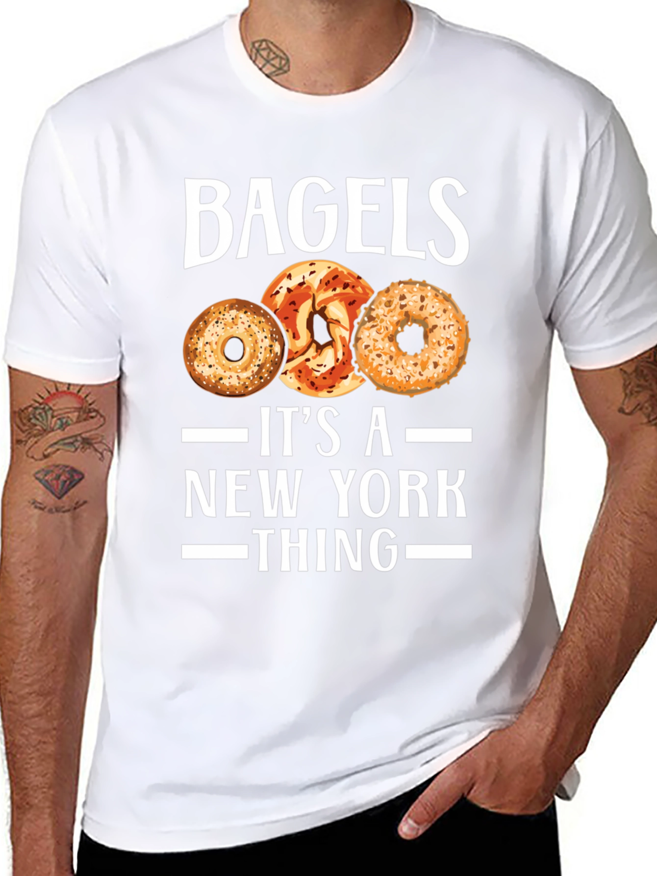 Bagels New York Thing Graphic T-Shirt