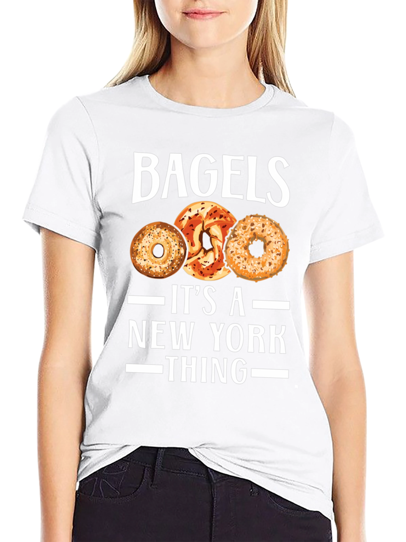 Bagels New York Thing Graphic T-Shirt