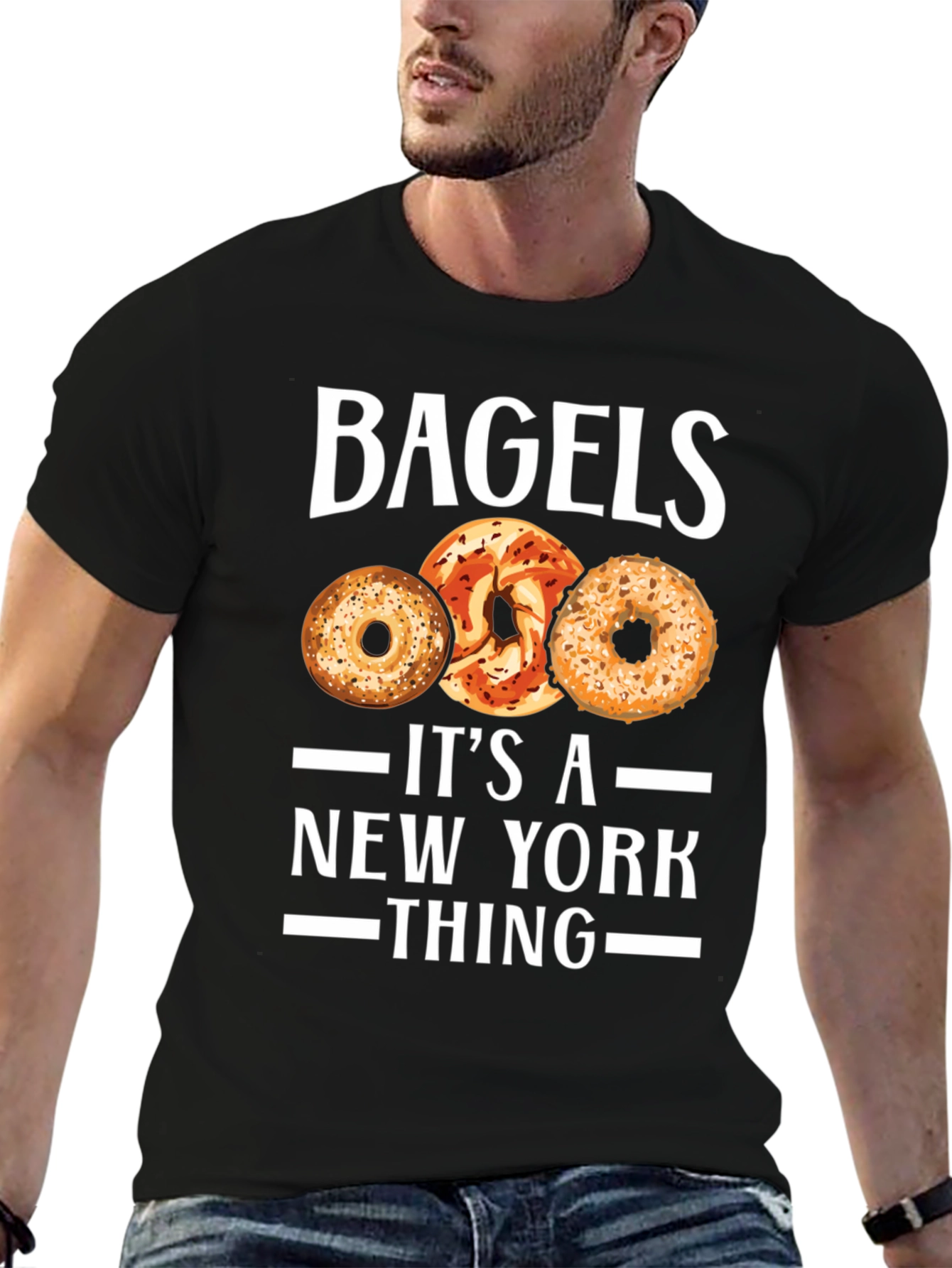 Bagels New York Thing Graphic T-Shirt