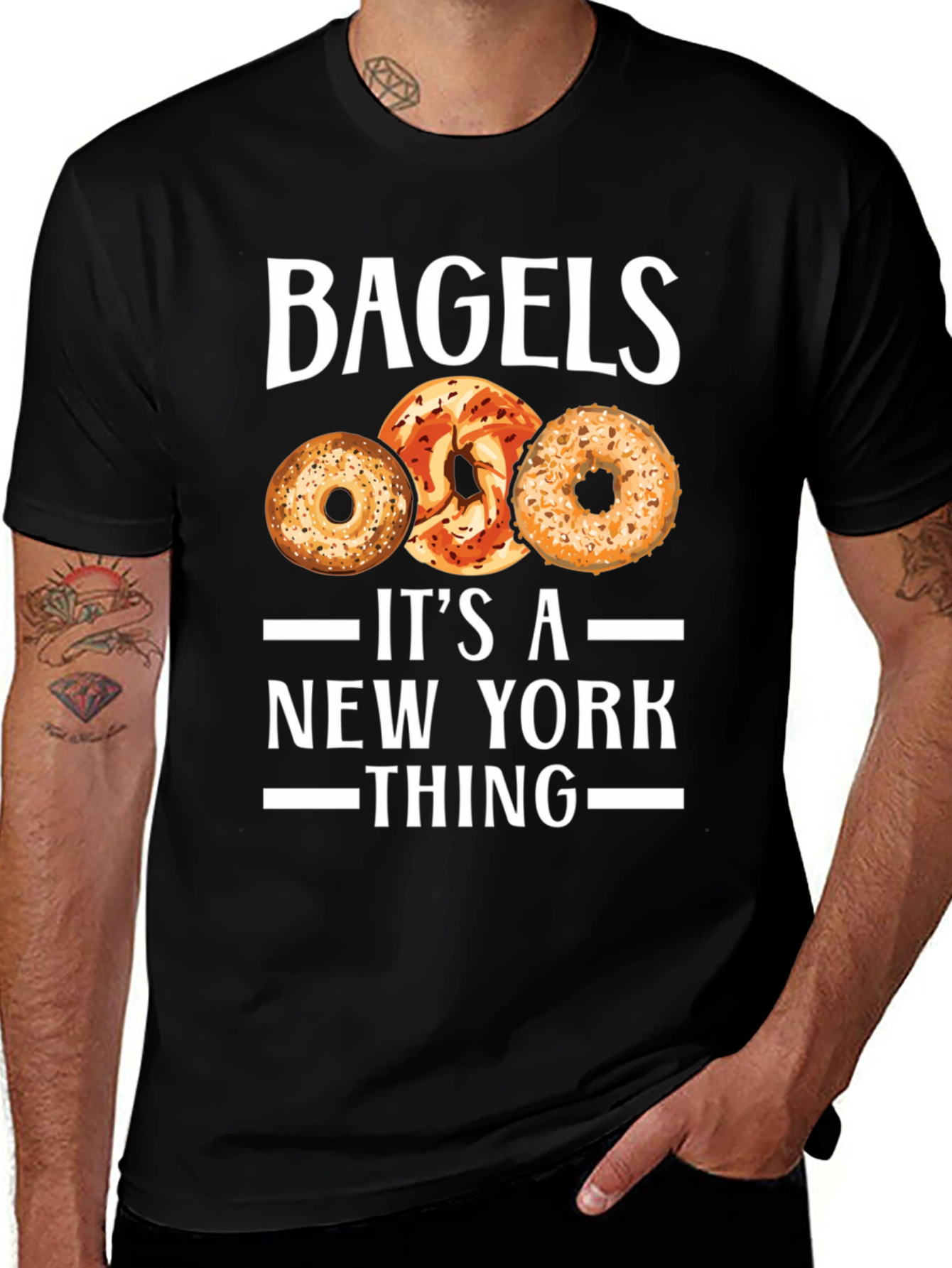 Bagels New York Thing Graphic T-Shirt