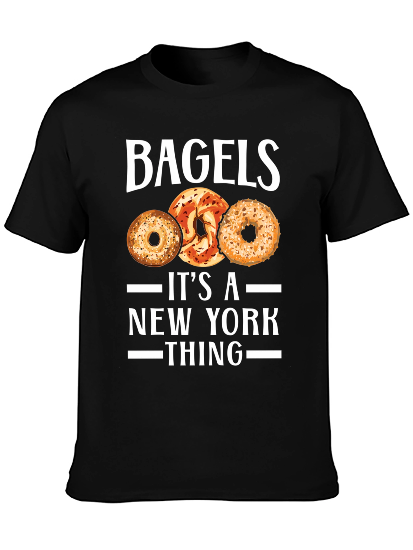 Bagels New York Thing Graphic T-Shirt