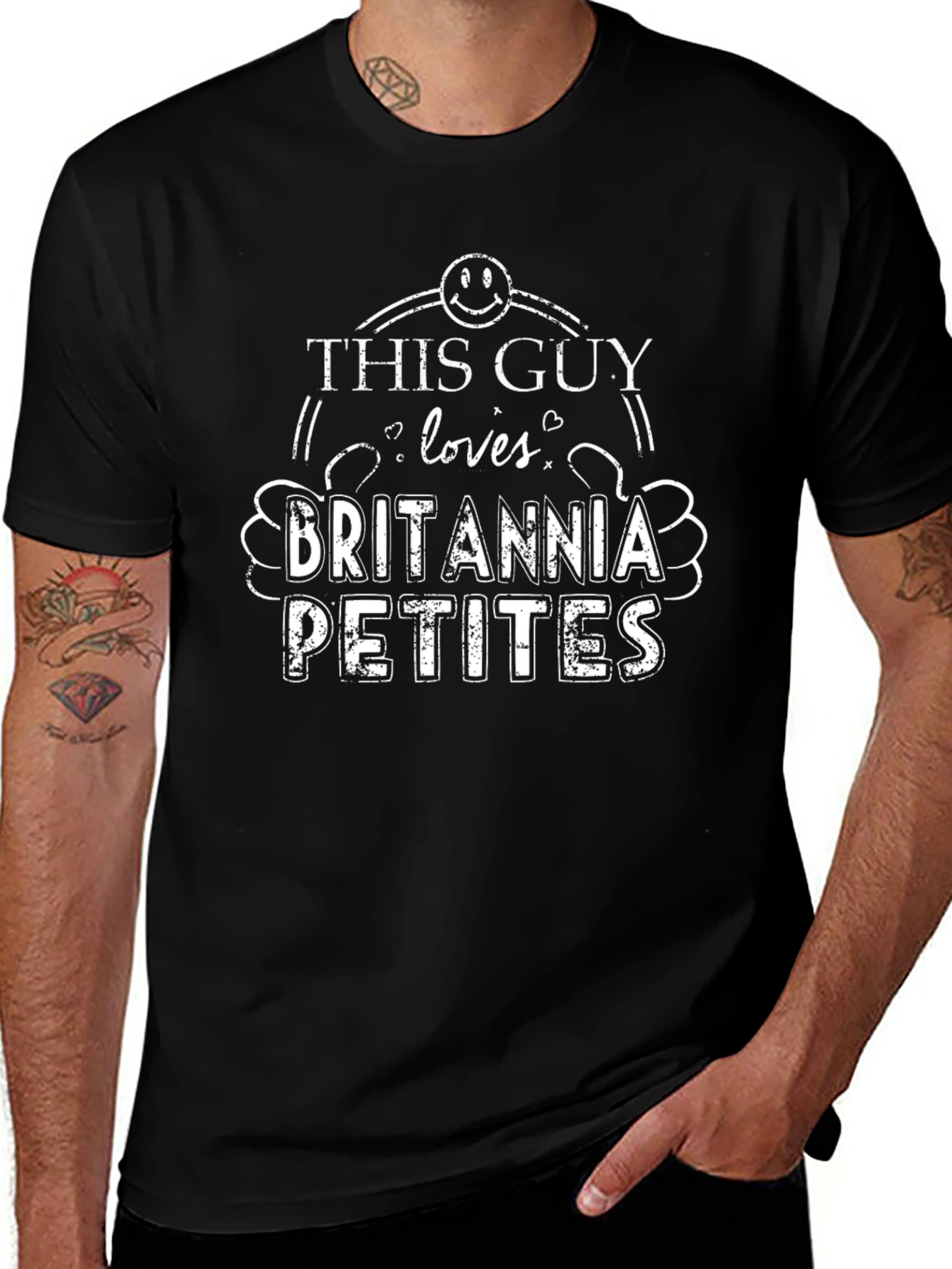 Funny This Guy Loves Britannia Petites T-Shirt