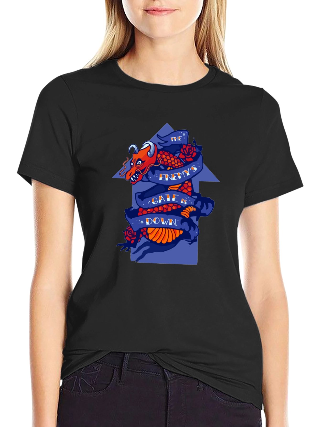 Dragon Gate Black T-Shirt