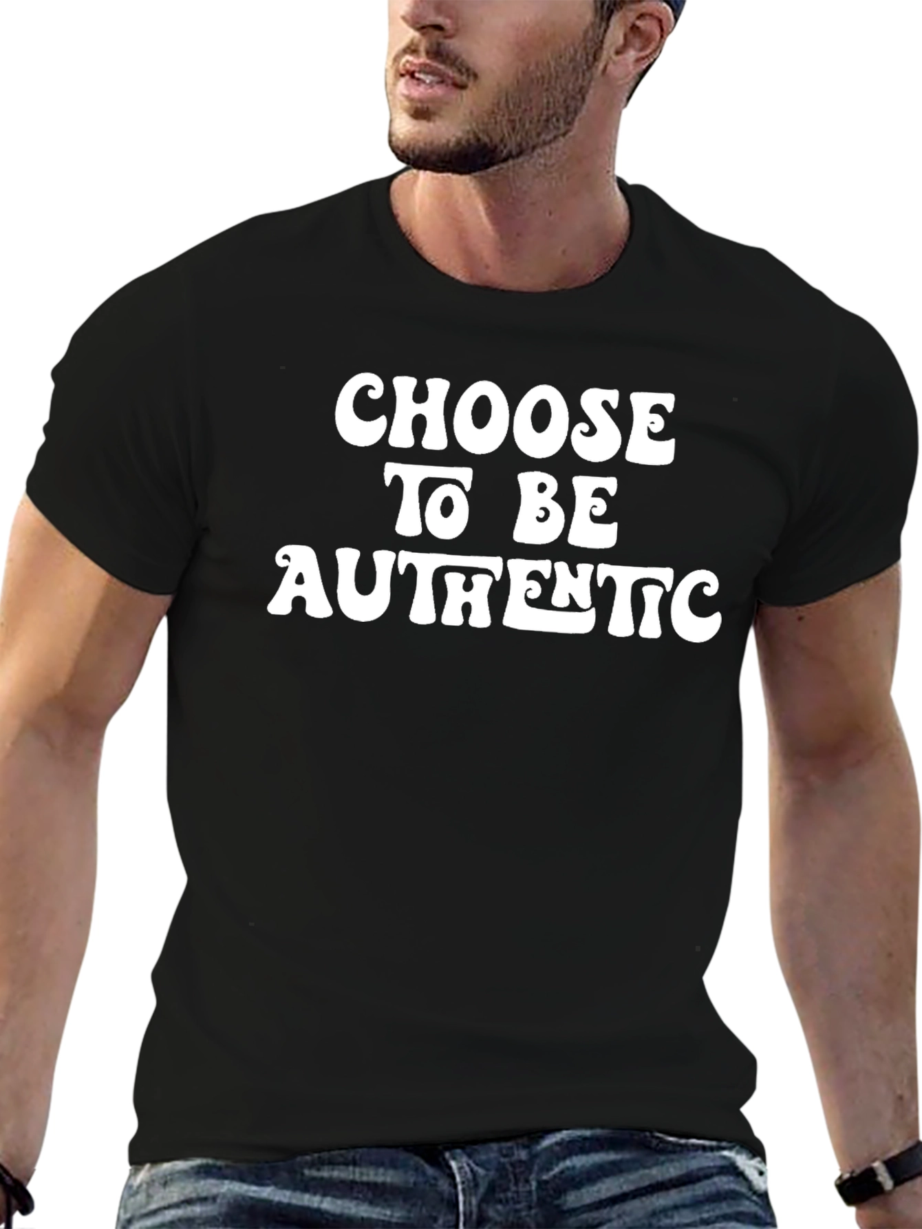 Choose To Be Authentic Graphic Tee