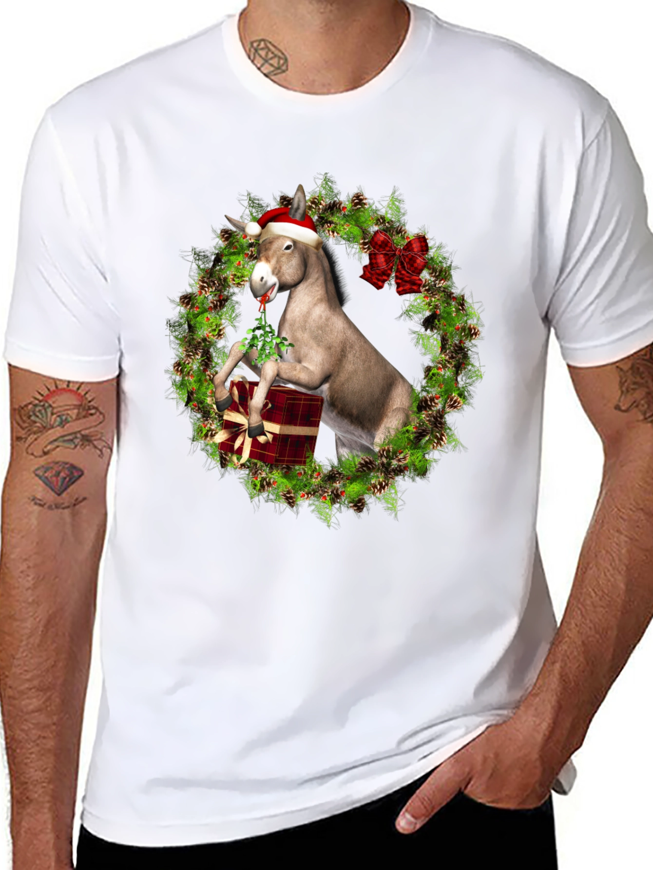 Festive Donkey T-Shirt