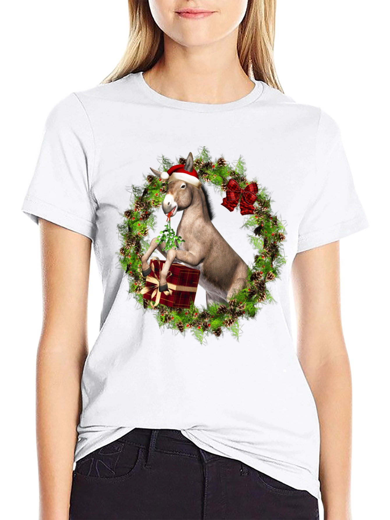 Festive Donkey T-Shirt