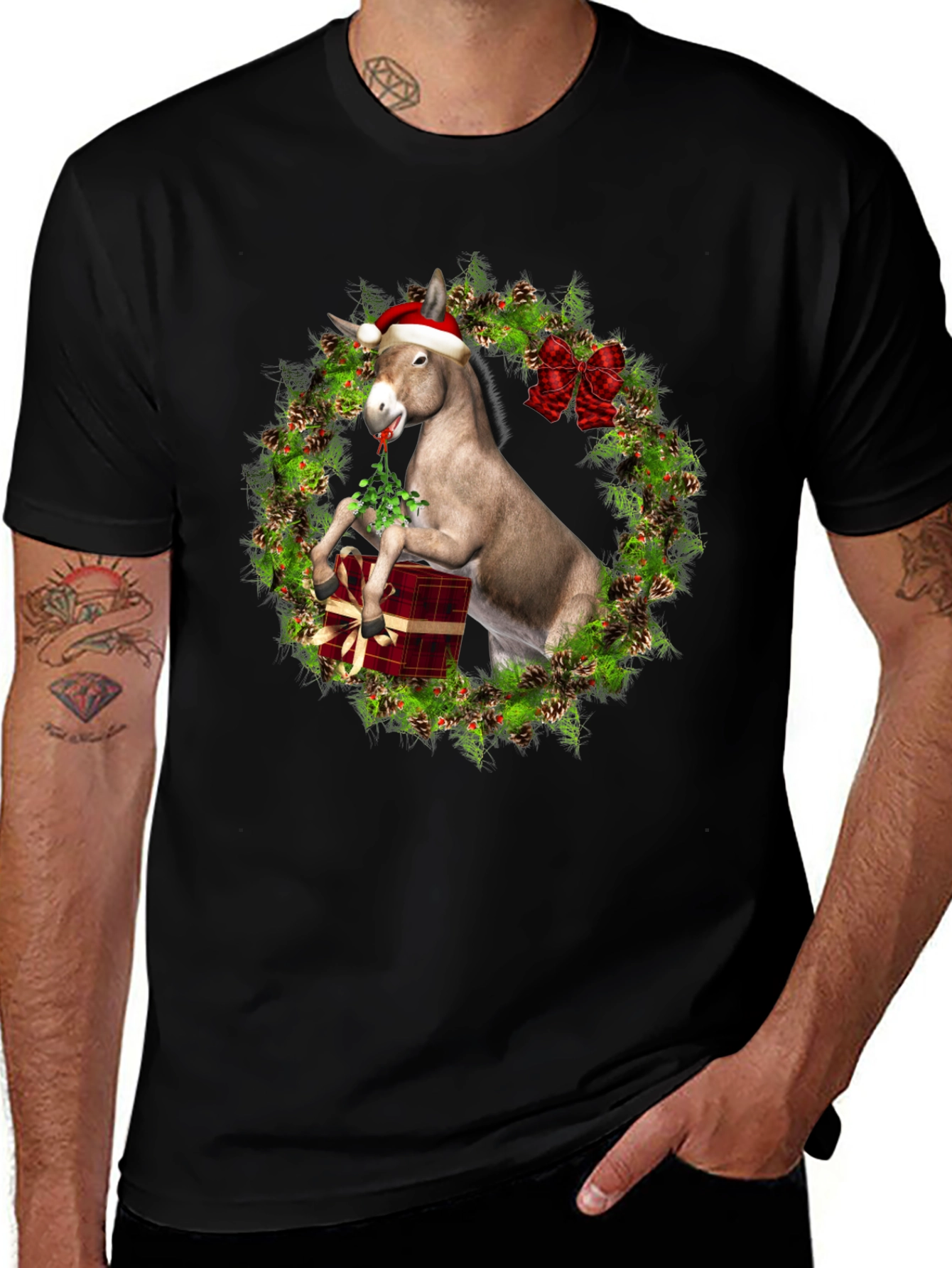 Festive Donkey T-Shirt
