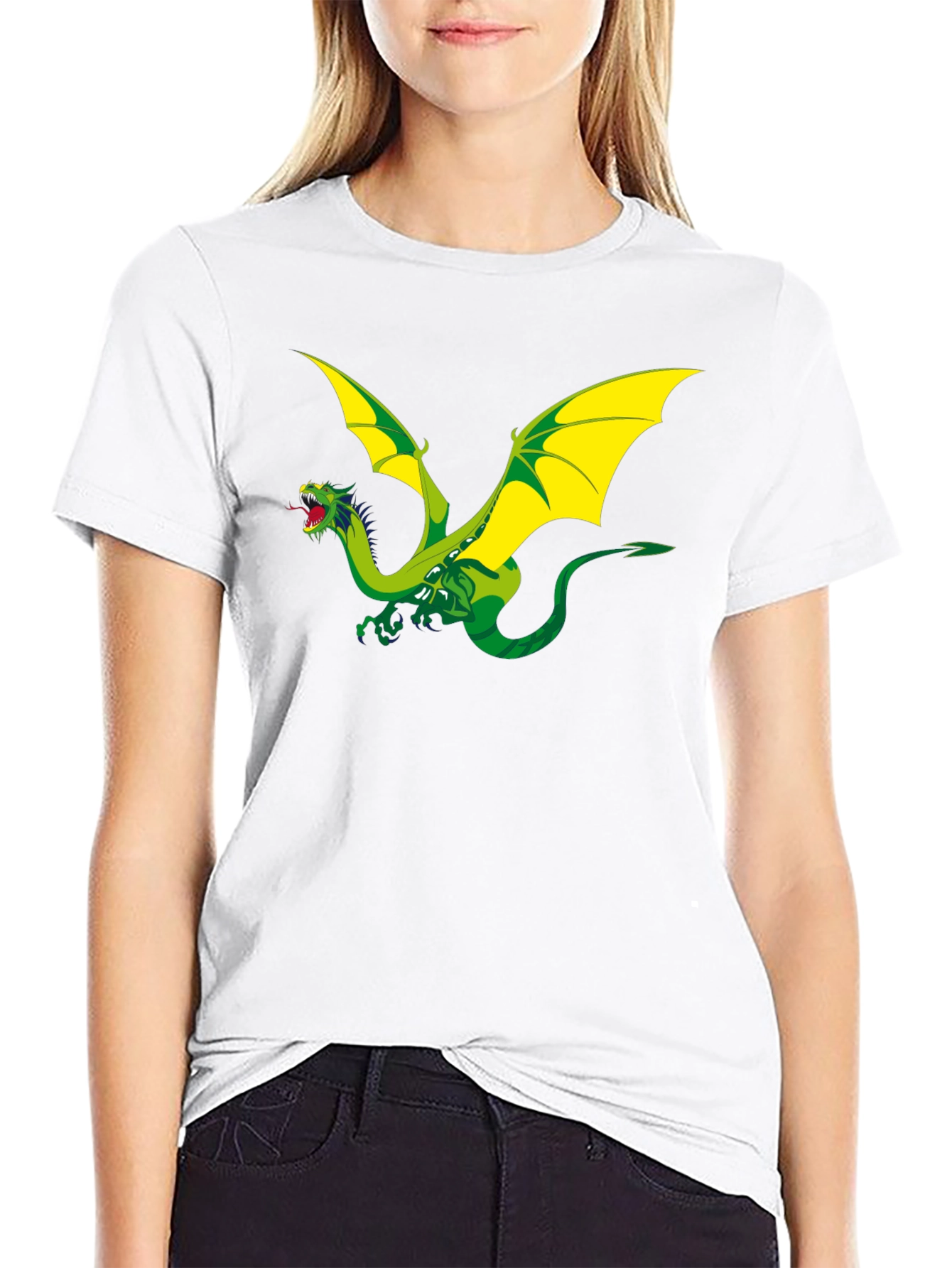 Dragon Graphic Black T-Shirt