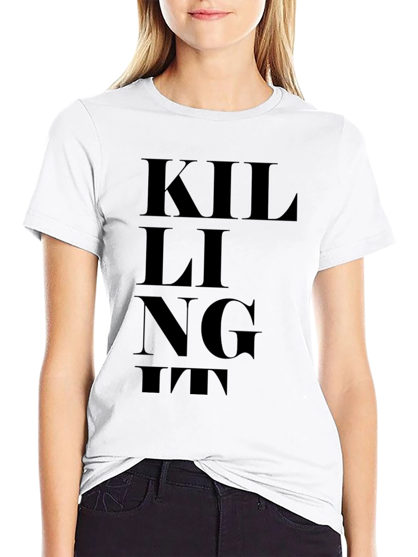 Killing It Graphic T-Shirt - Black