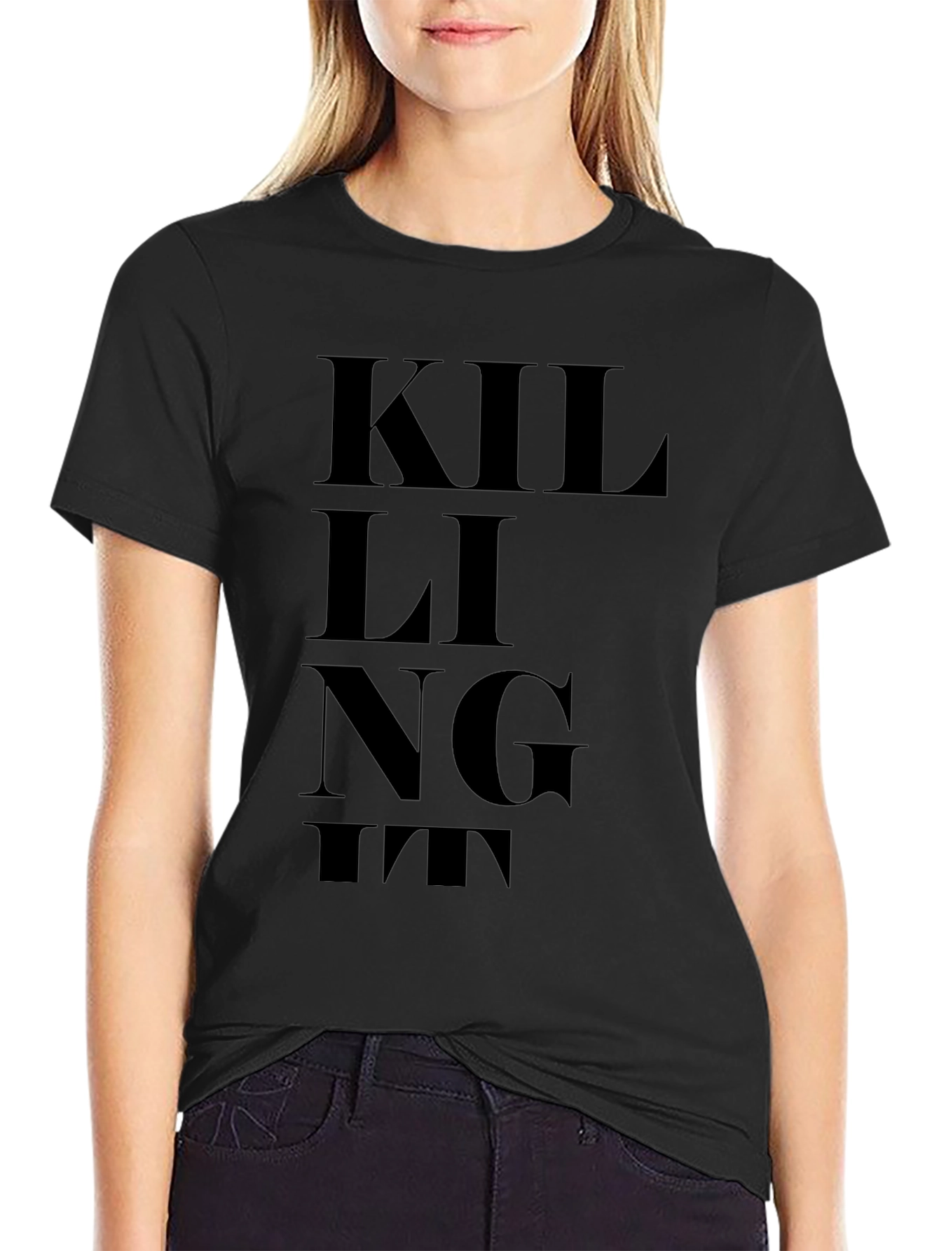 Killing It Graphic T-Shirt - Black