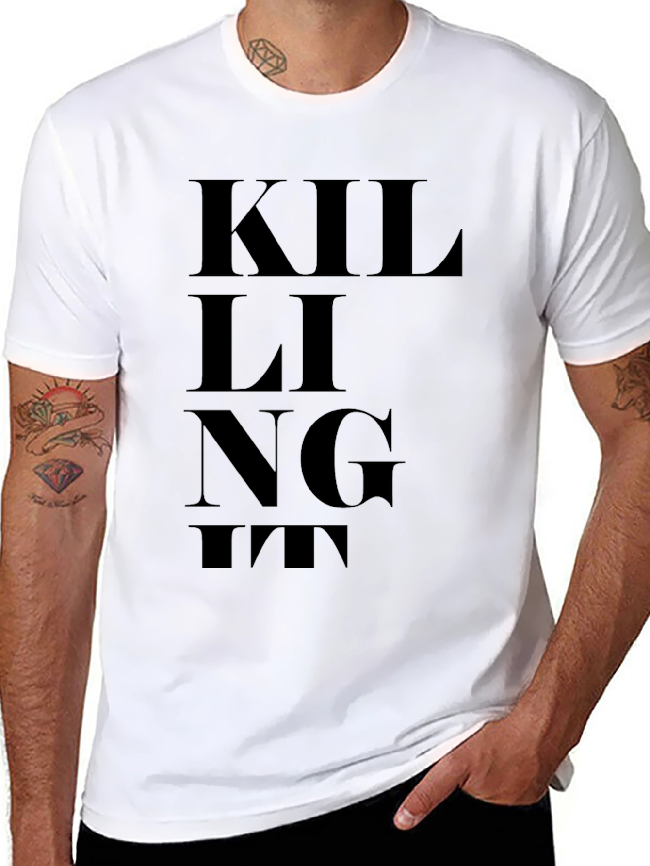 Killing It Graphic T-Shirt - Black