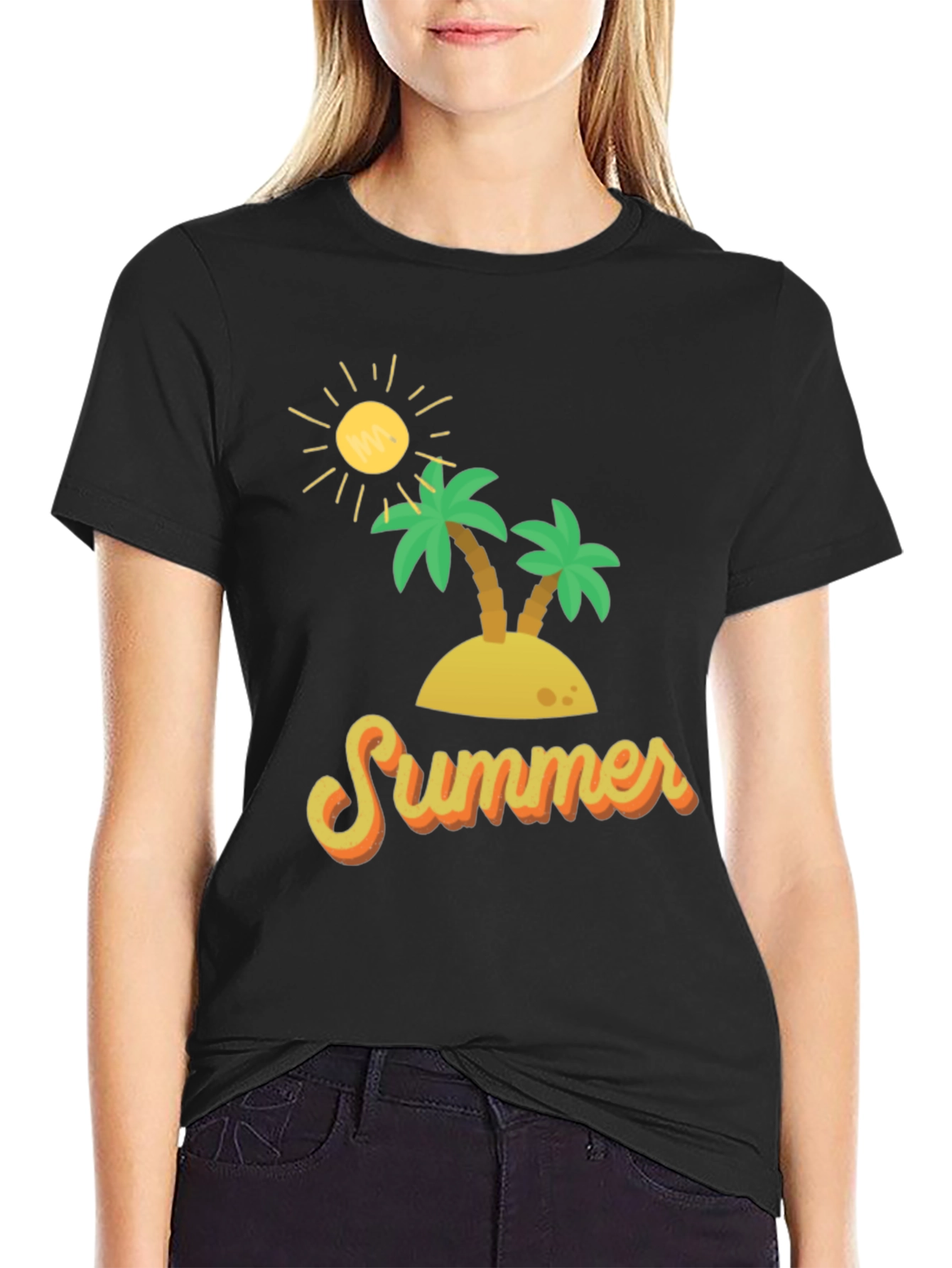 Summer Beach Island Graphic T-Shirt