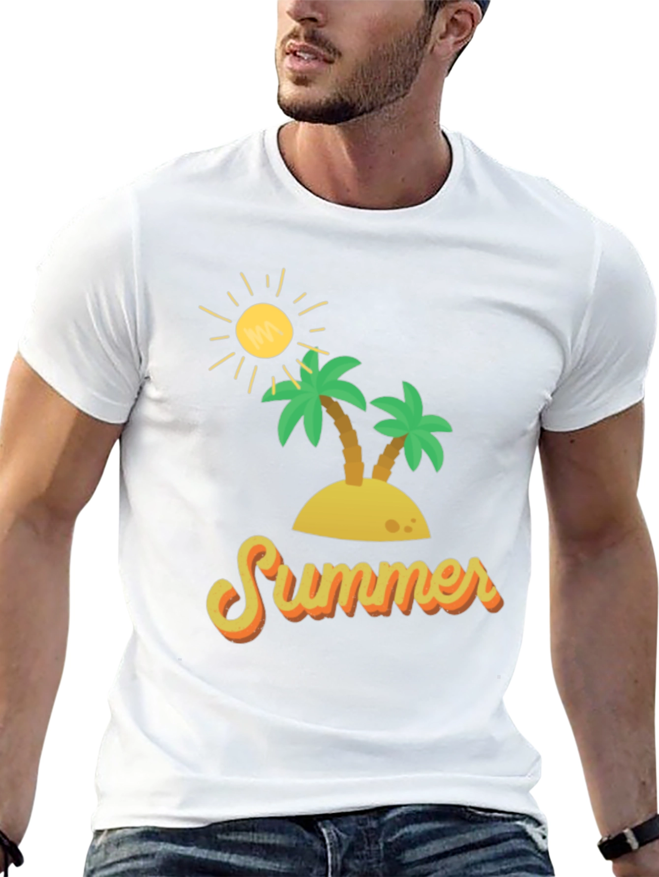 Summer Beach Island Graphic T-Shirt