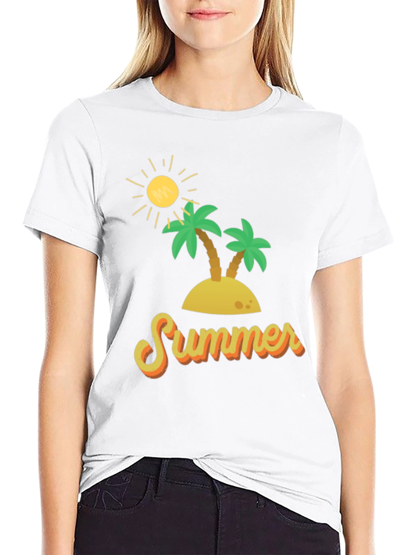 Summer Beach Island Graphic T-Shirt