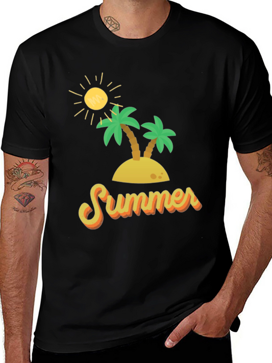 Summer Beach Island Graphic T-Shirt