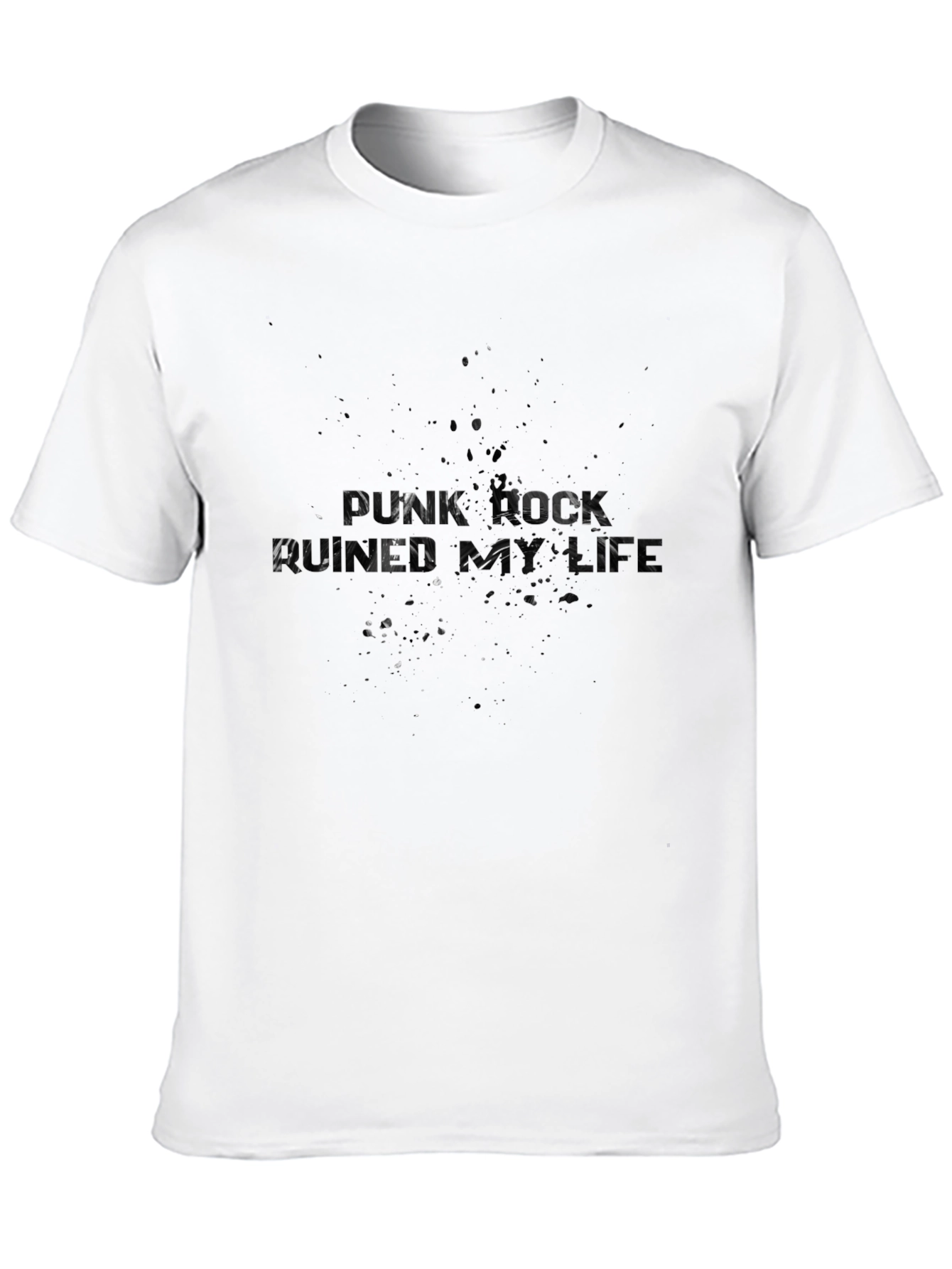 Mens Black Graphic T-Shirt