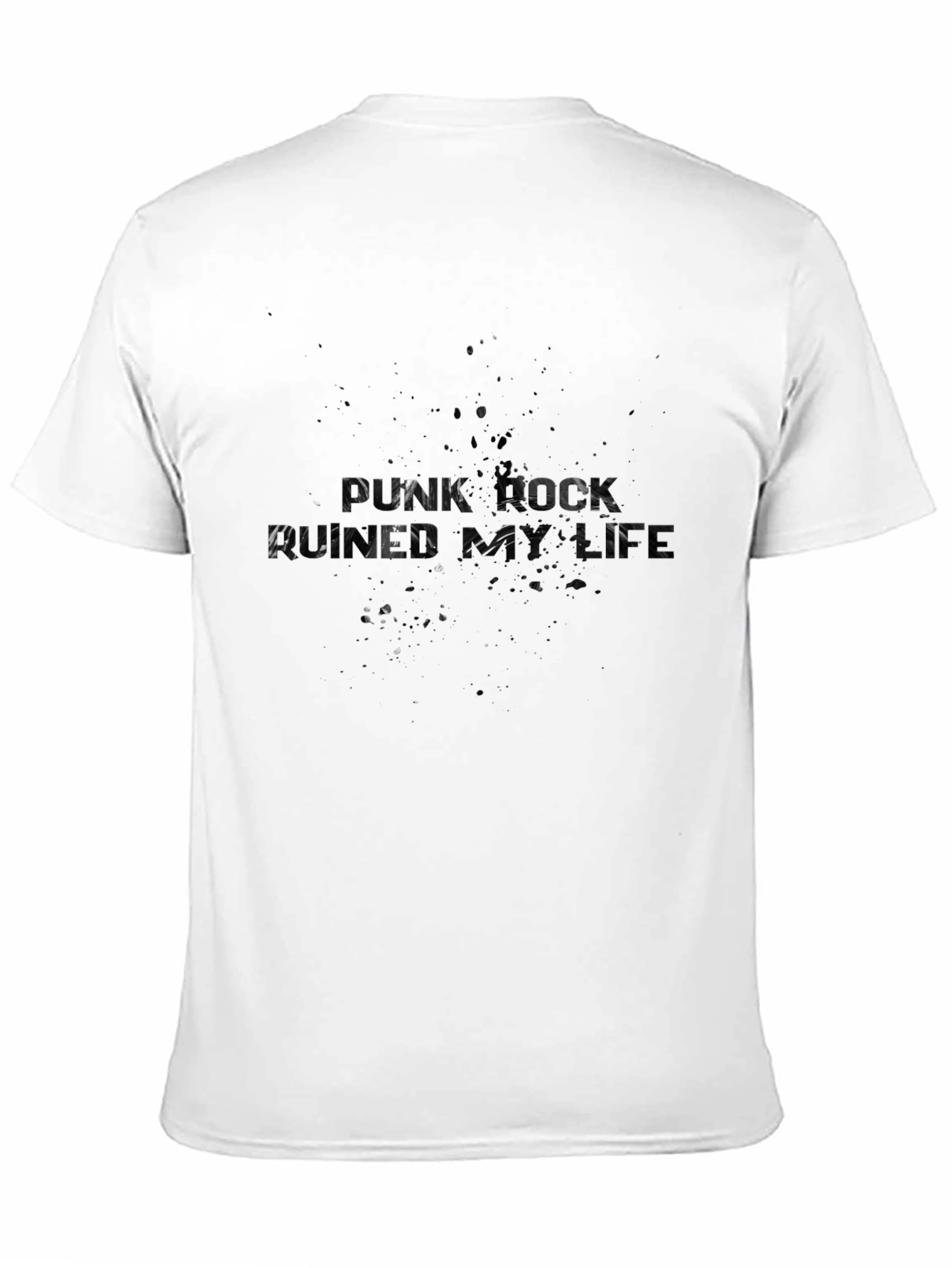 Mens Black Graphic T-Shirt