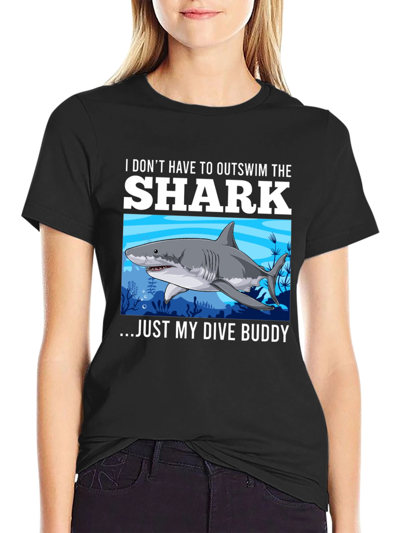 Dive Buddy Shark Graphic Tee