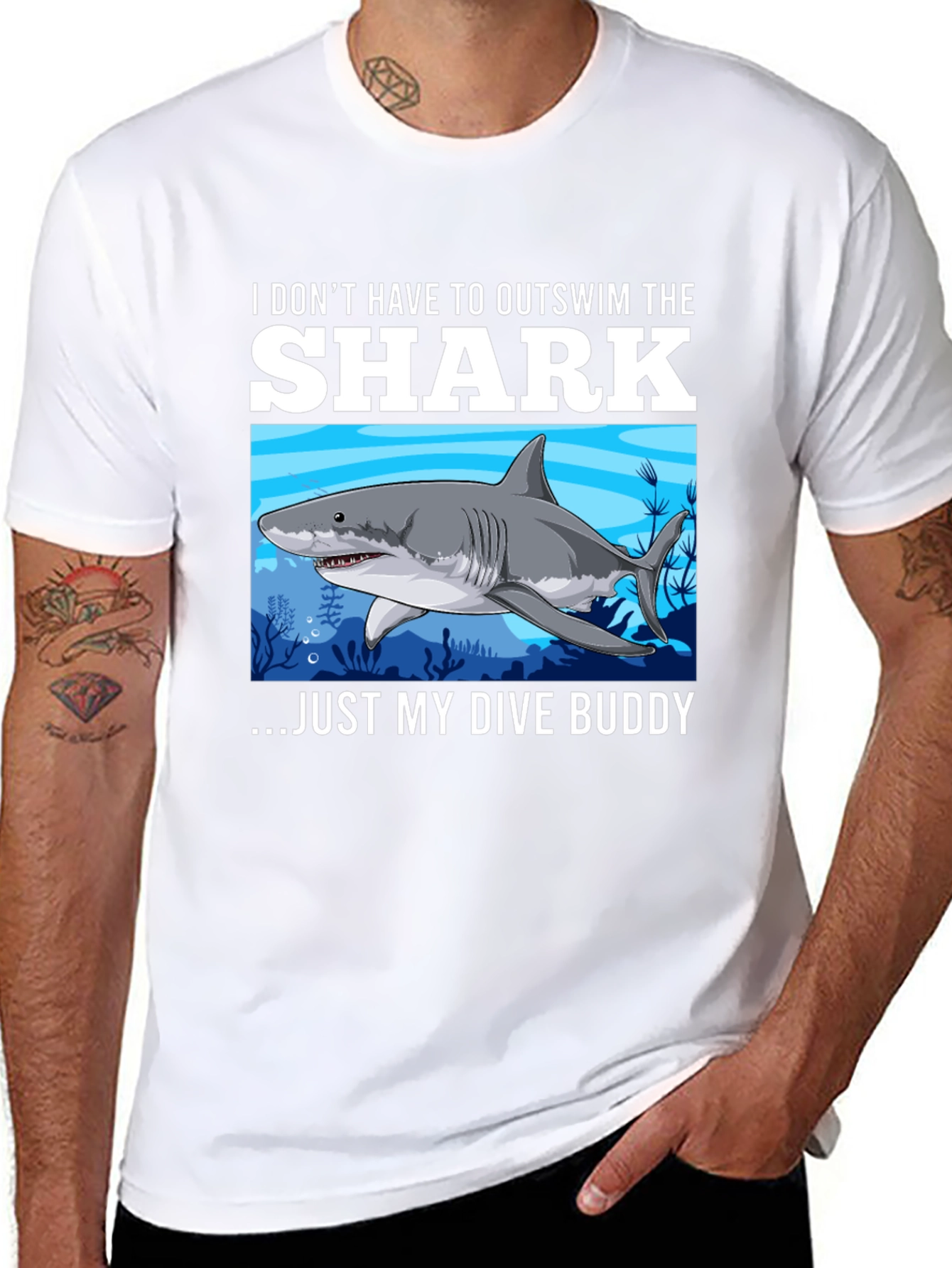 Dive Buddy Shark Graphic Tee