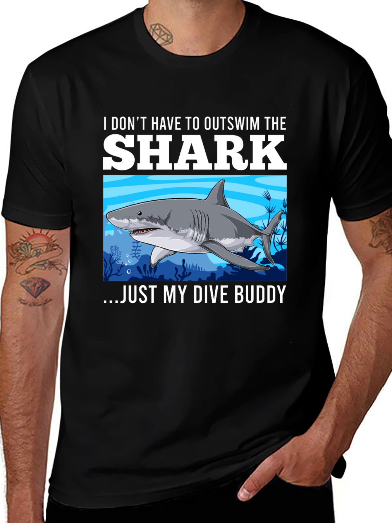 Dive Buddy Shark Graphic Tee