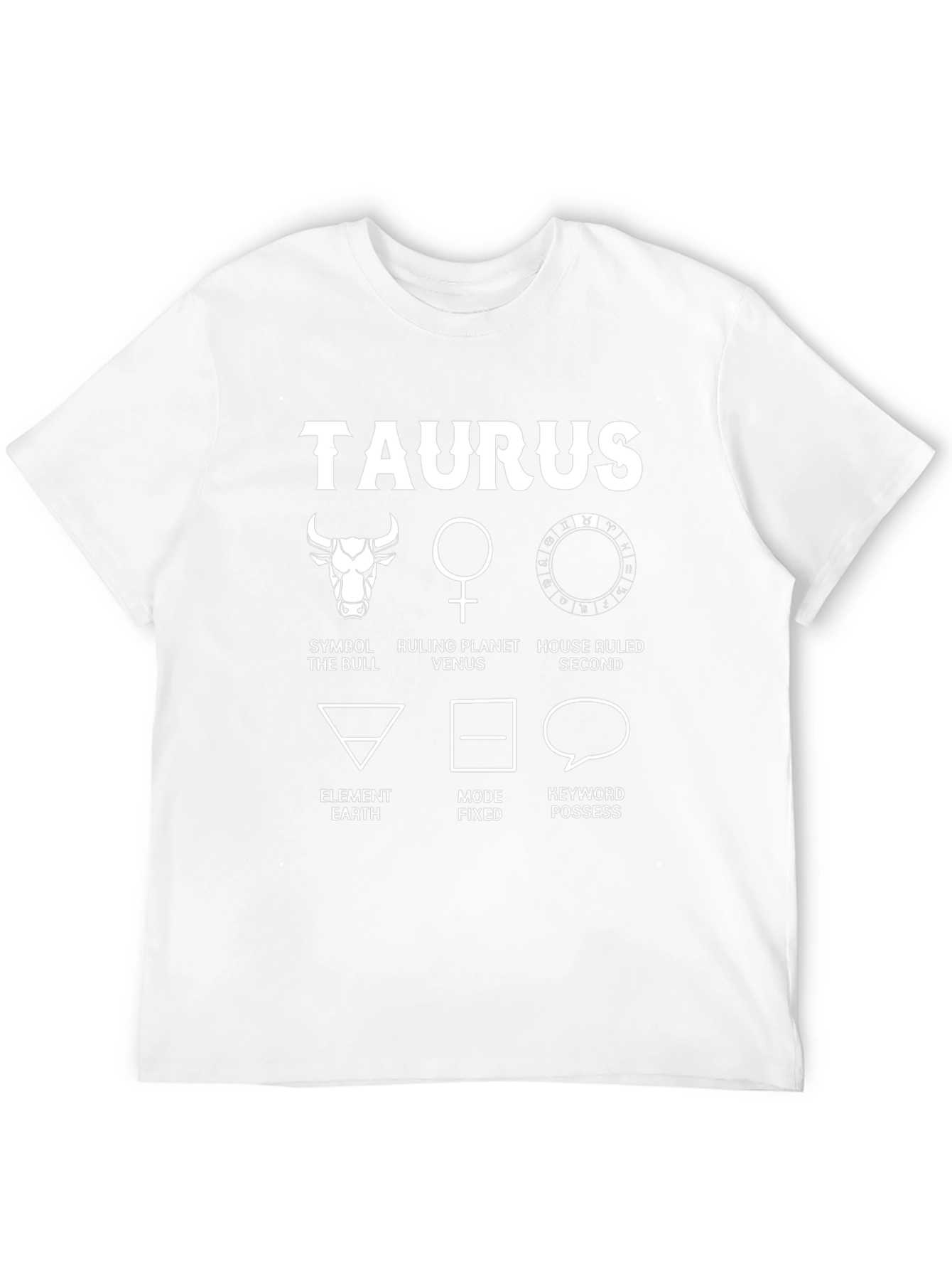 Taurus Zodiac Sign T-Shirt