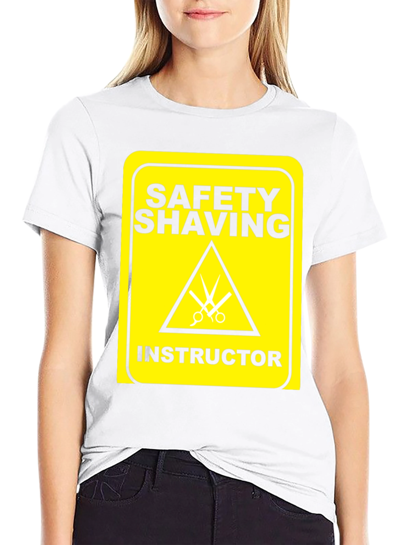 Safety Shaving Instructor Graphic Tee - Black