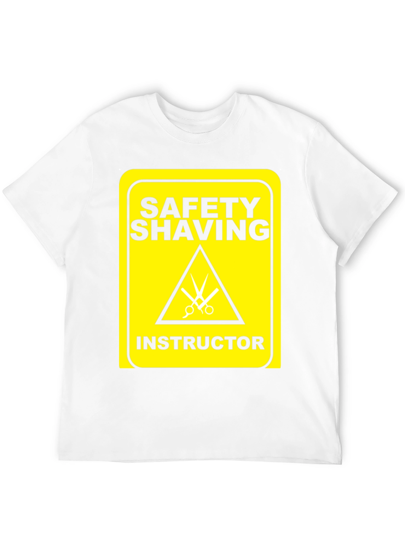 Safety Shaving Instructor Graphic Tee - Black