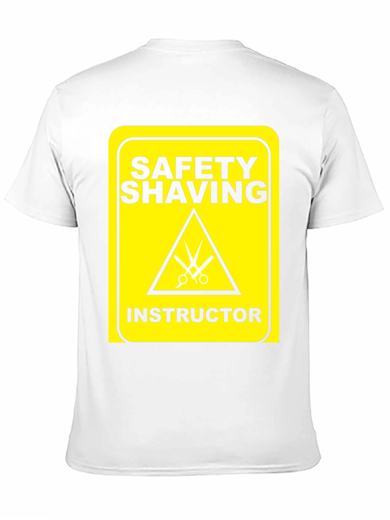 Safety Shaving Instructor Graphic Tee - Black