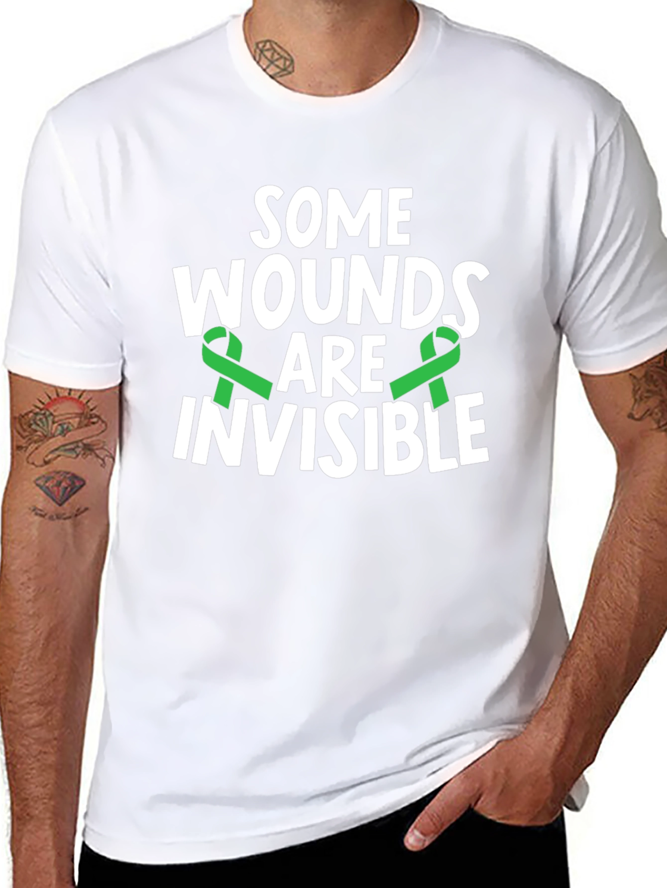 Invisible Wounds Awareness T-Shirt