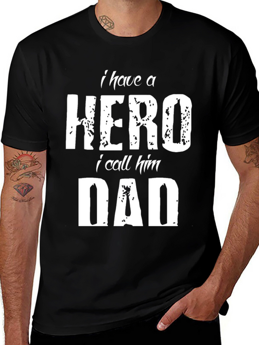 Hero Dad Graphic Tee - Fathers Day Gift
