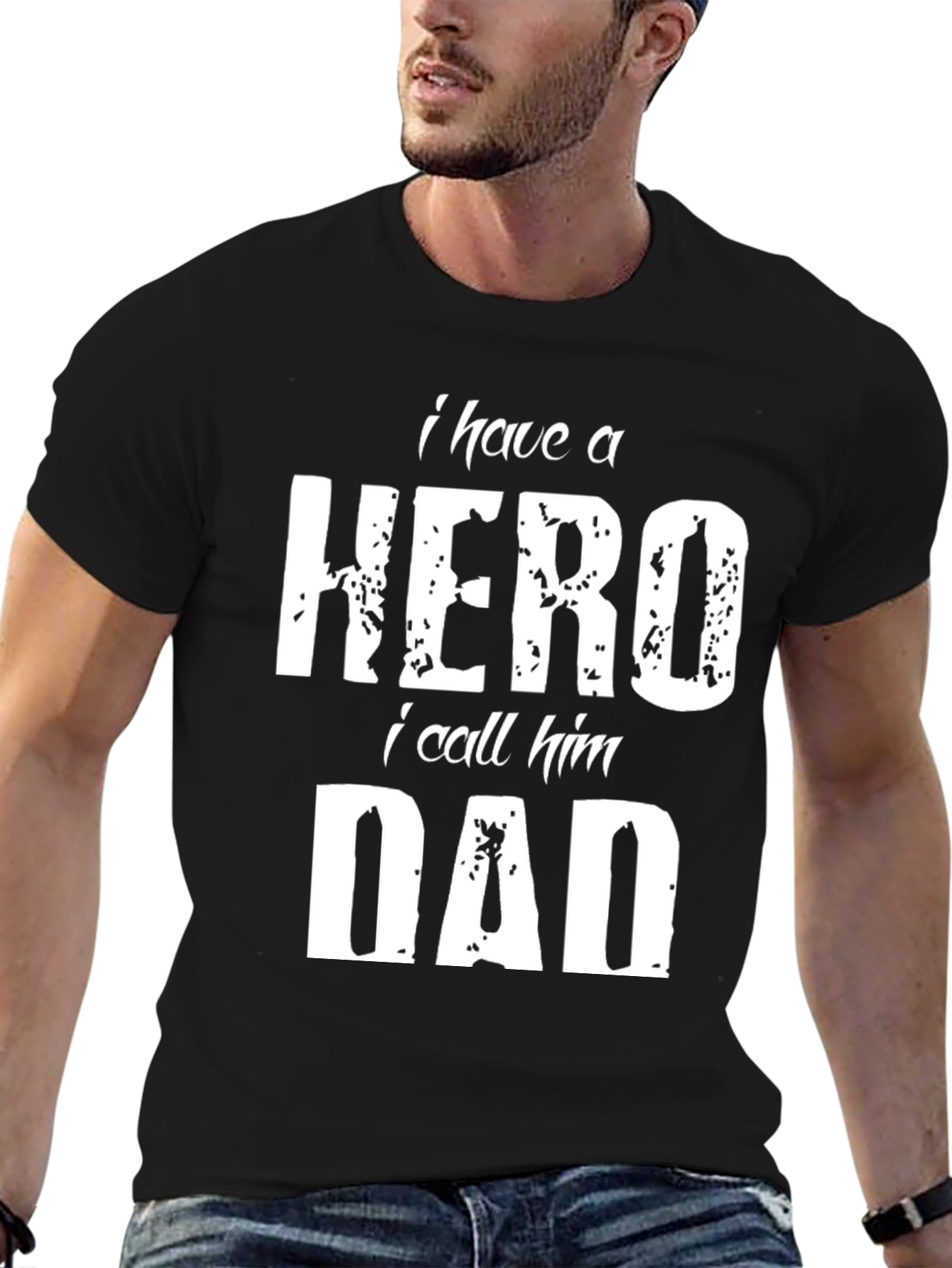 Hero Dad Graphic Tee - Fathers Day Gift