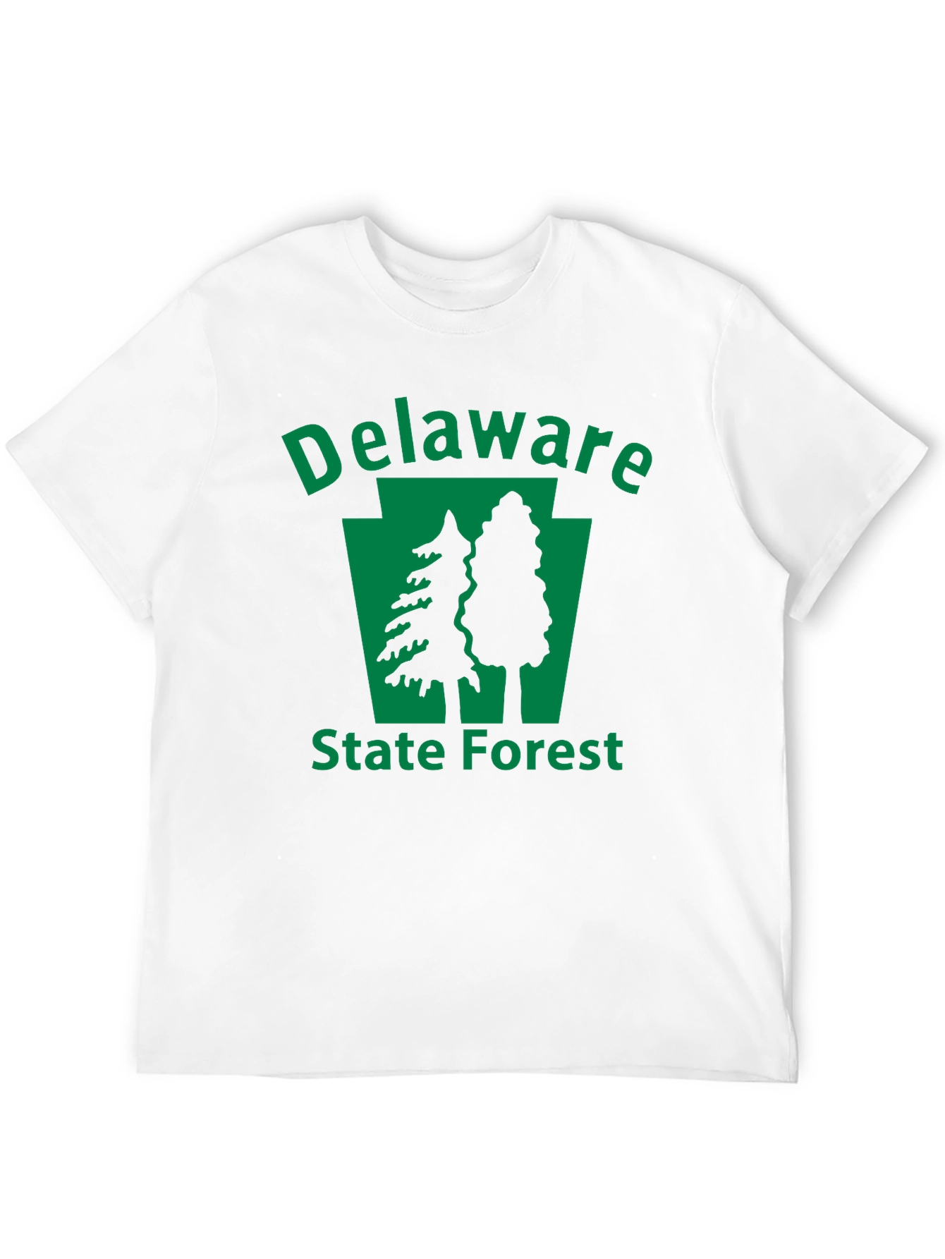 Delaware State Forest Black T-Shirt