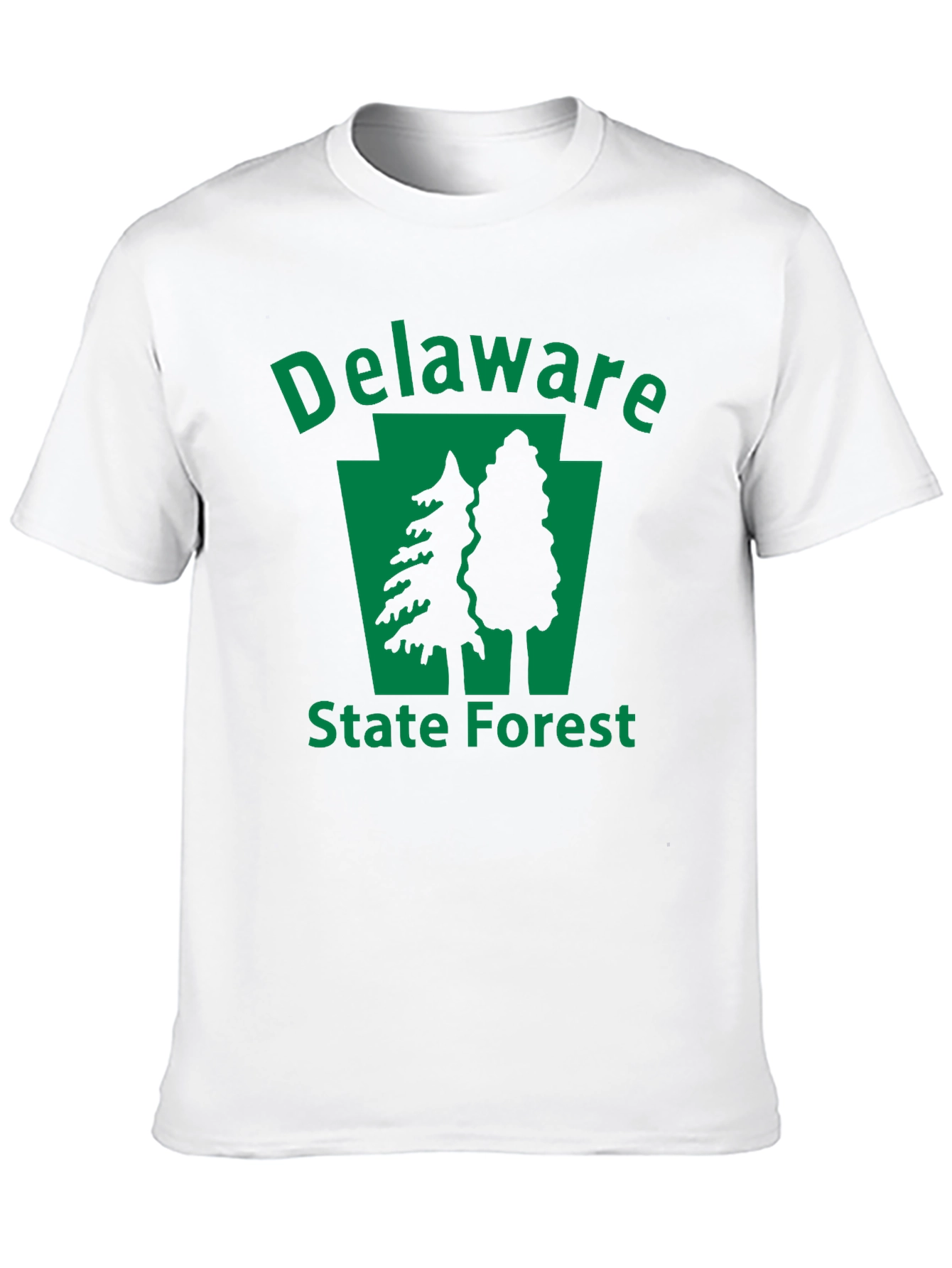 Delaware State Forest Black T-Shirt