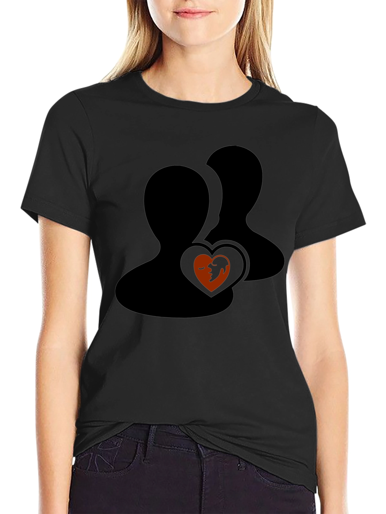 Heart Silhouette Tee